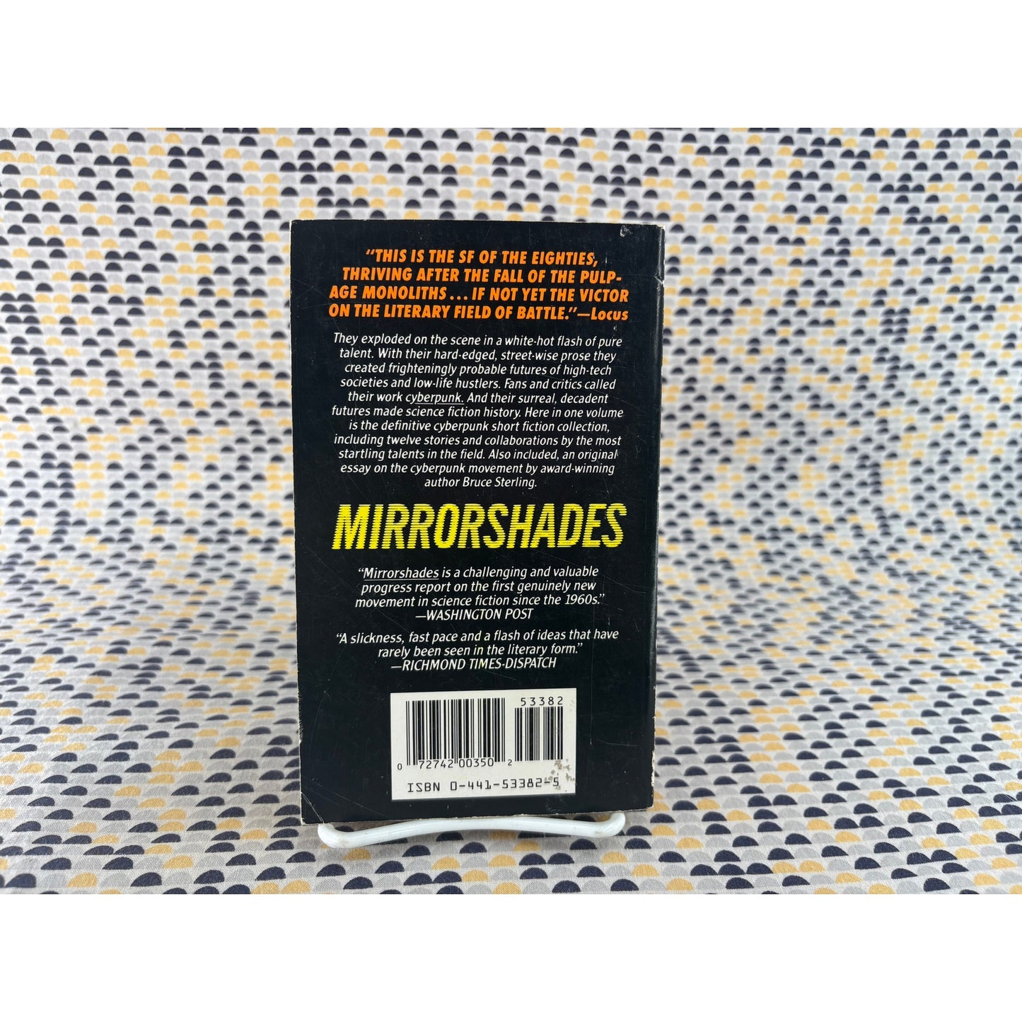 Mirrorshades - Cyberpunk Anthology - ed, Bruce Sterling - Paperback - Ace Science Fiction