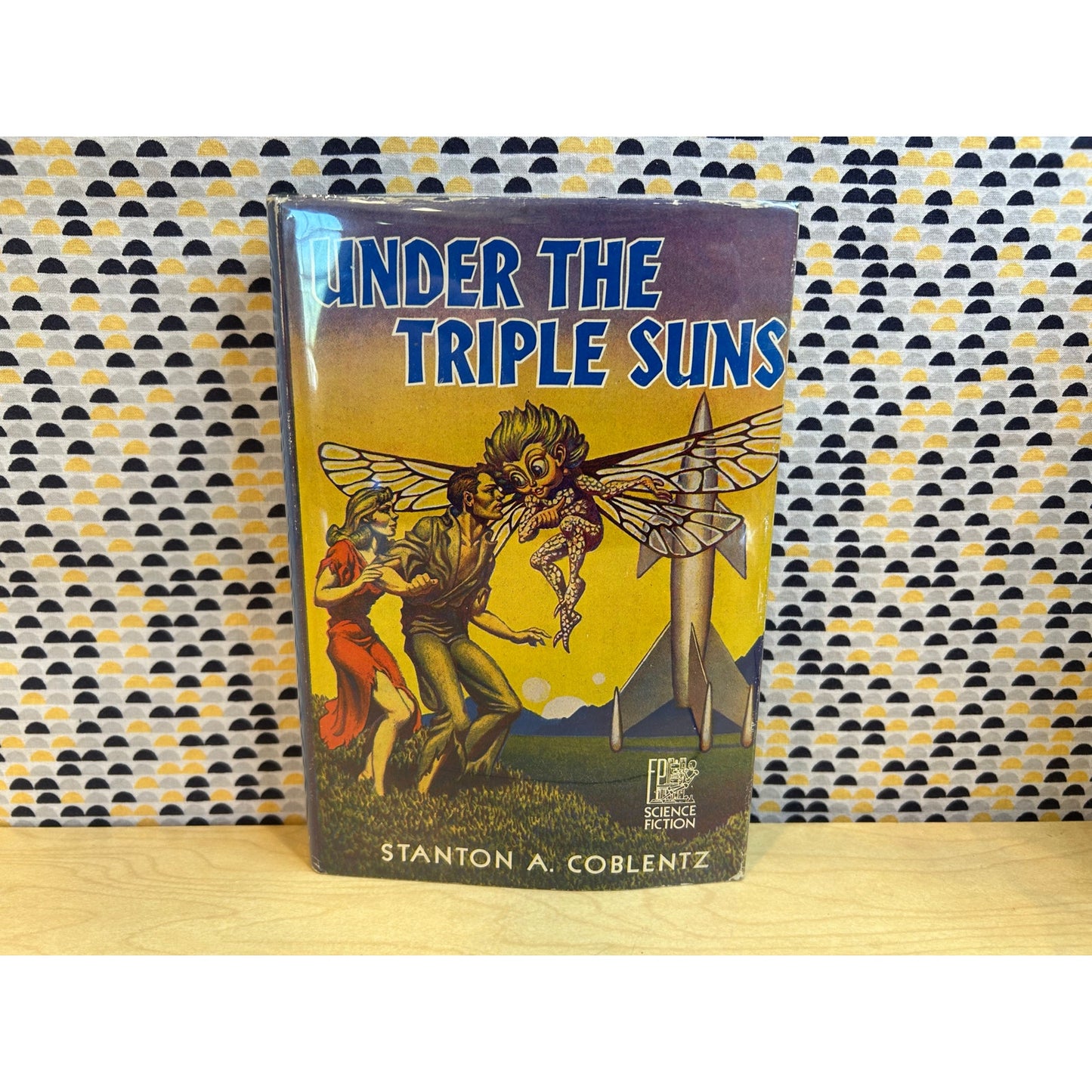 Under The Triple Suns - Stanton Coblentz - 1955 Fantasy Press 1st Edition - Hannes Bok Art