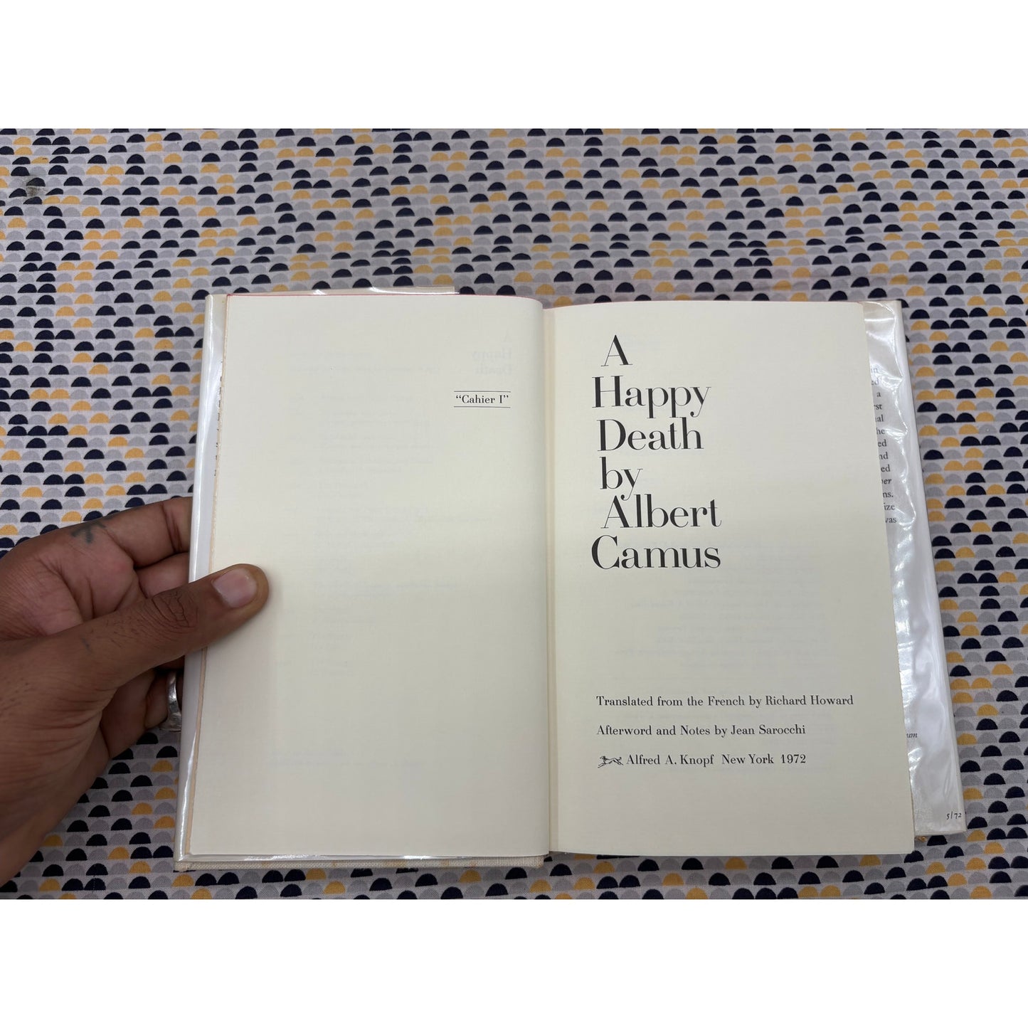 A Happy Death - Albert Camus - Knopf - Hardcover