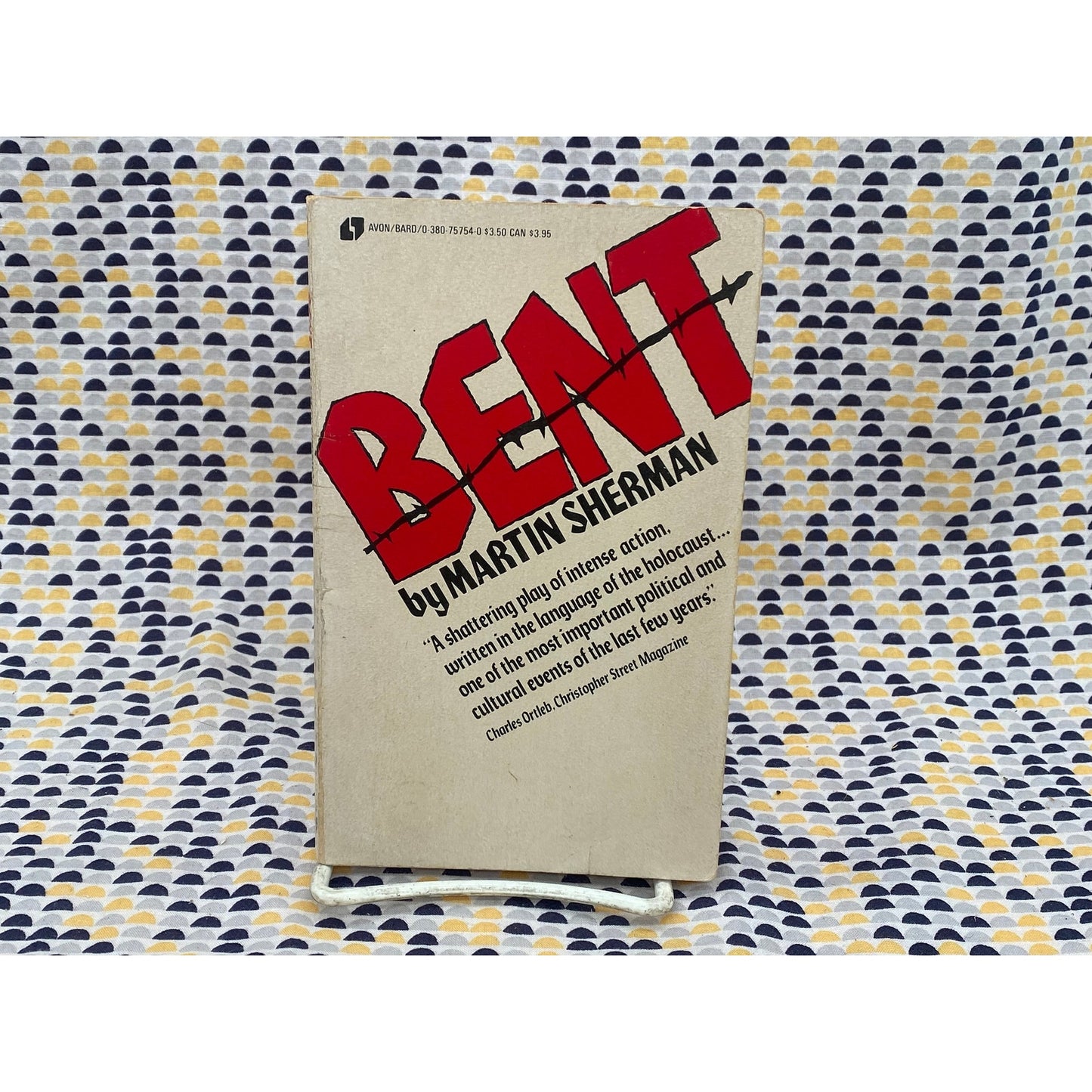 Bent - Martin Sherman - Vintage Paperback Book - Avon / Bard Edition