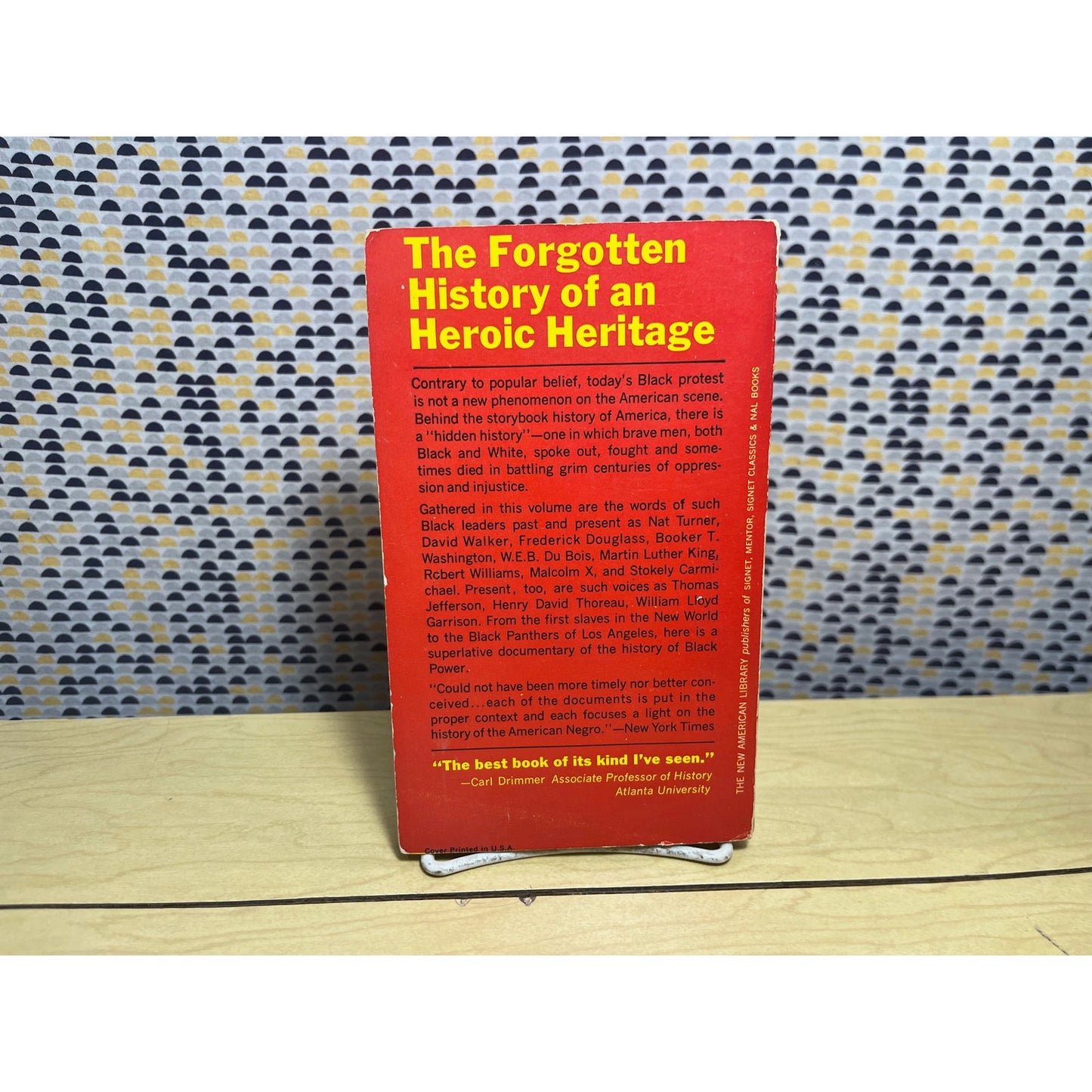 Chronicles of Black Protest - Bradford Chambers - Mentor Books - Paperback