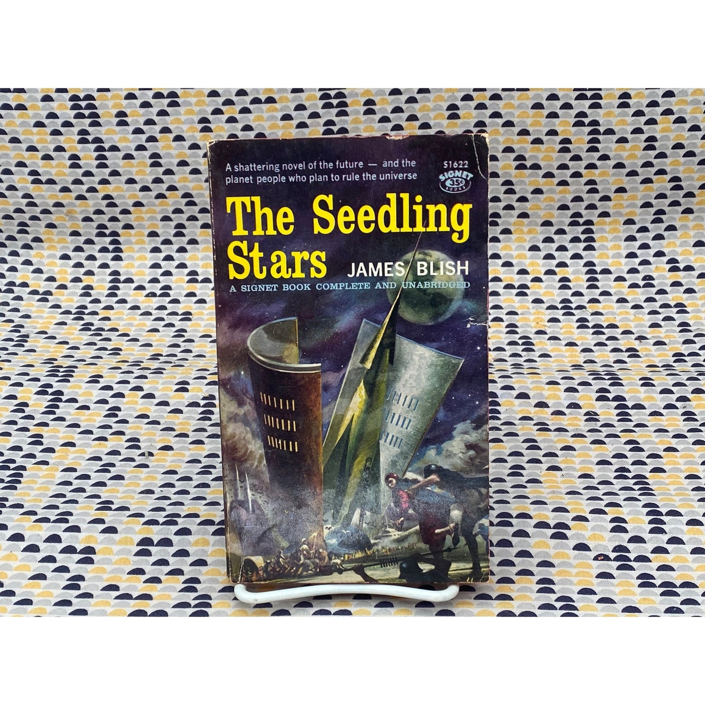 The Seedling Stars - James Blish - Vintage Paperback Book - 35 cent Signet Edition