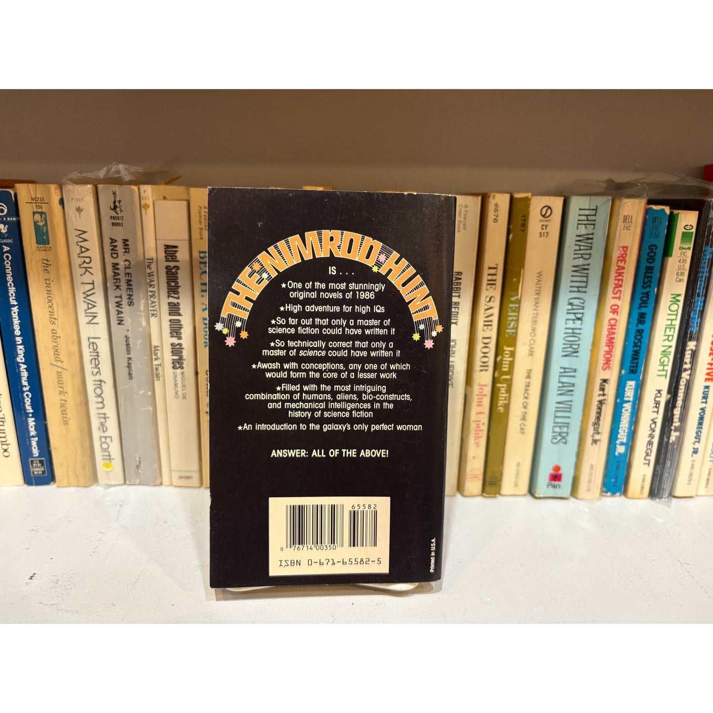 The Nimrod Hunt - Charles Sheffield - Baen Books - Paperback
