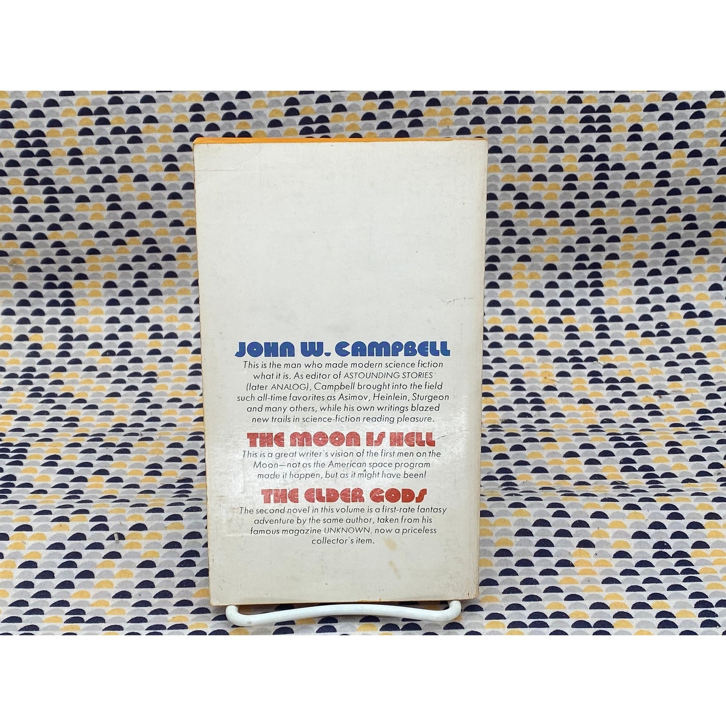 The Moon Is Hell - John W. Campbell - Vintage Paperback Book - Ace Edition