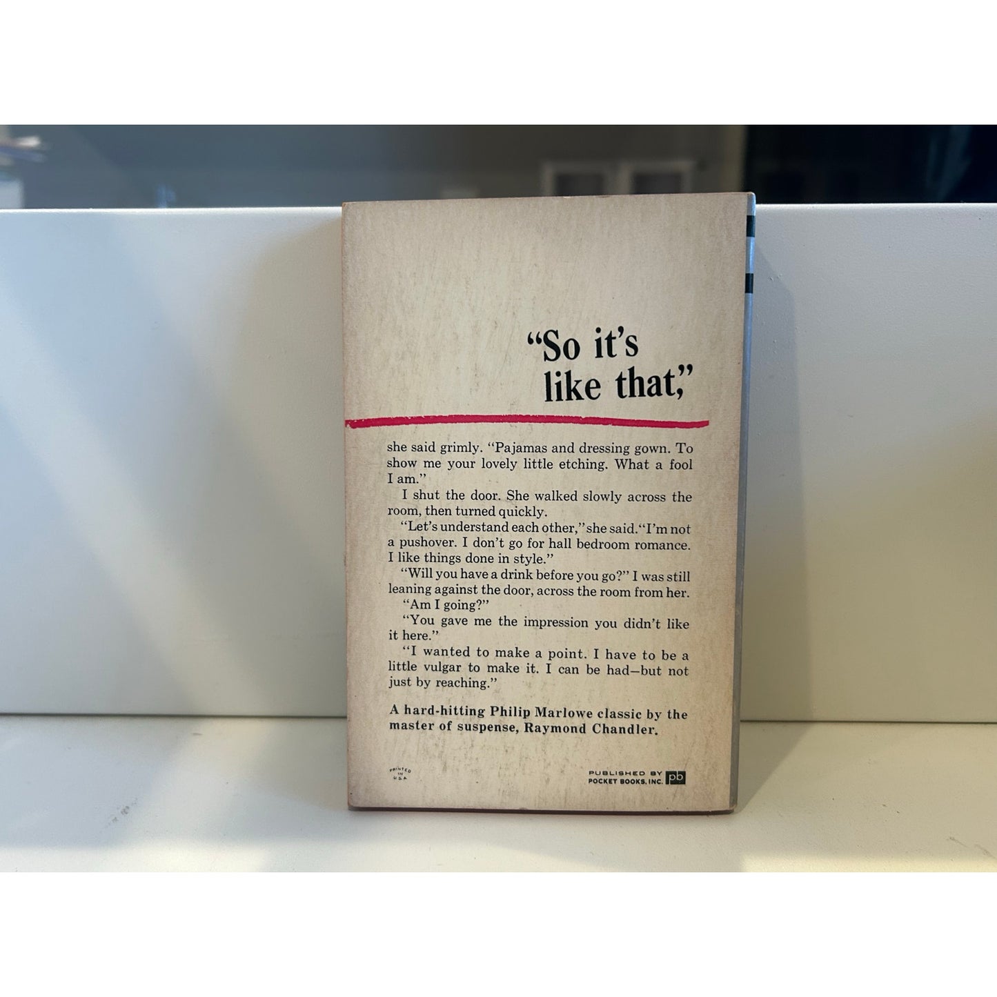 Farewell My Lovely - Philip Marlowe - Raymond Chandler - Pocket Edition