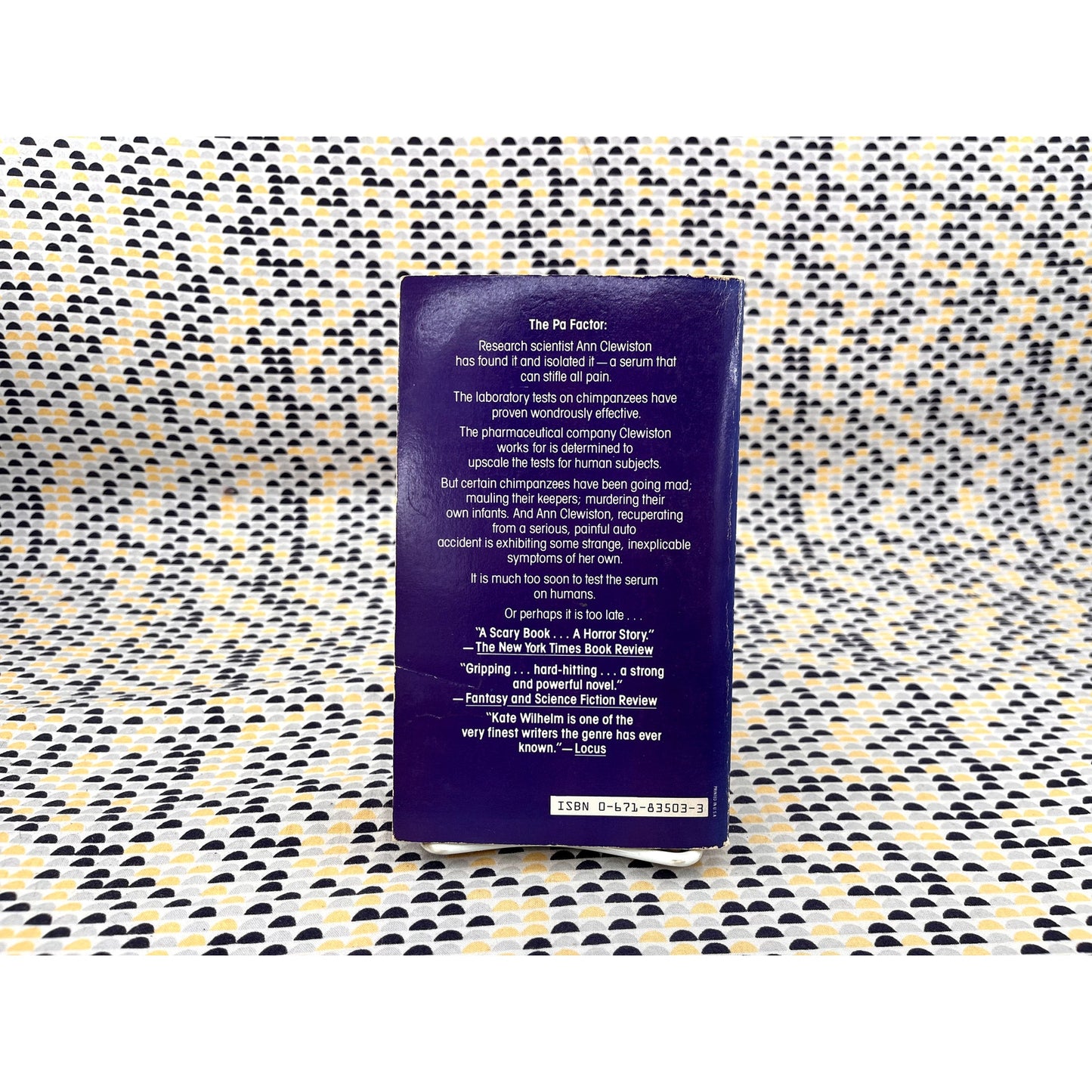 The Clewiston Test - Kate Wilhelm - Timescape - Pocket Books - Paperback