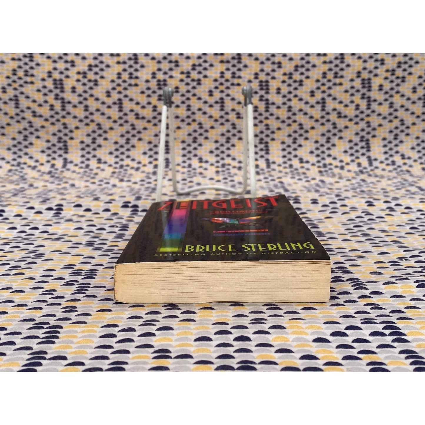 Zeitgeist - Bruce Sterling - Vintage Paperback Book - Bantam Edition