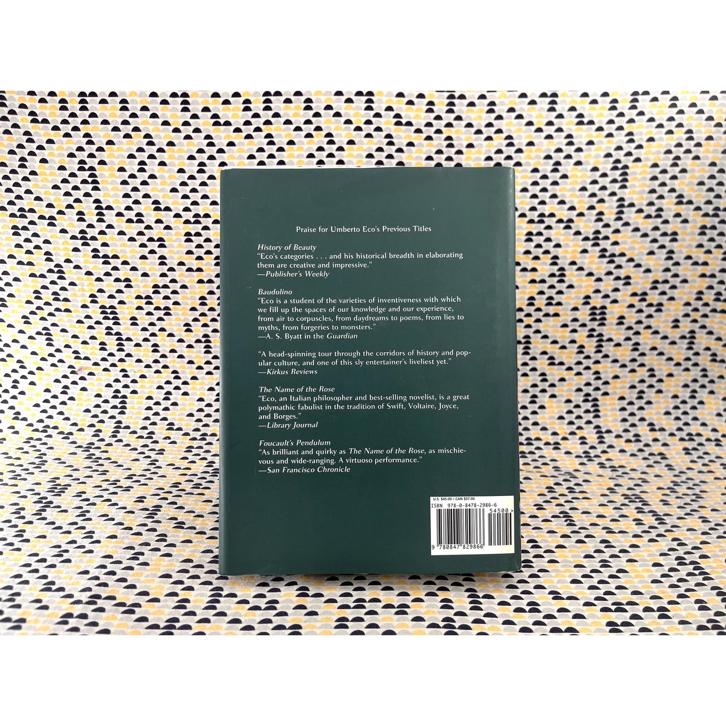 On Ugliness - Umberto Eco - Rizzoli Books - Hardcover