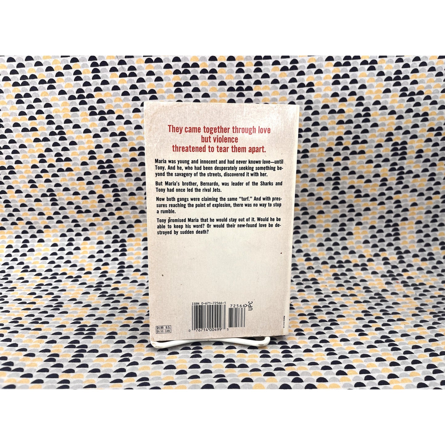 West Side Story - Irving Shulman - Pocket Books - Movie Novelization Movie Tie-In Edition