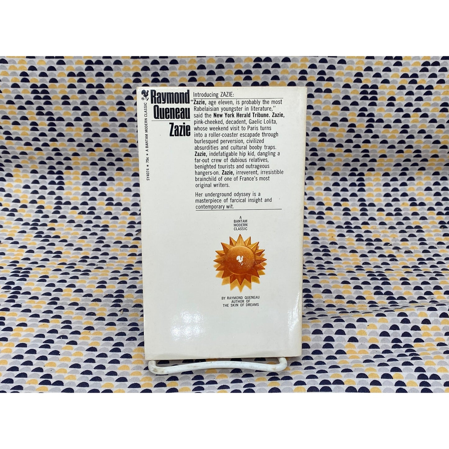 Zazie - Raymond Queneau - Vintage Paperback Book - Bantam Edition