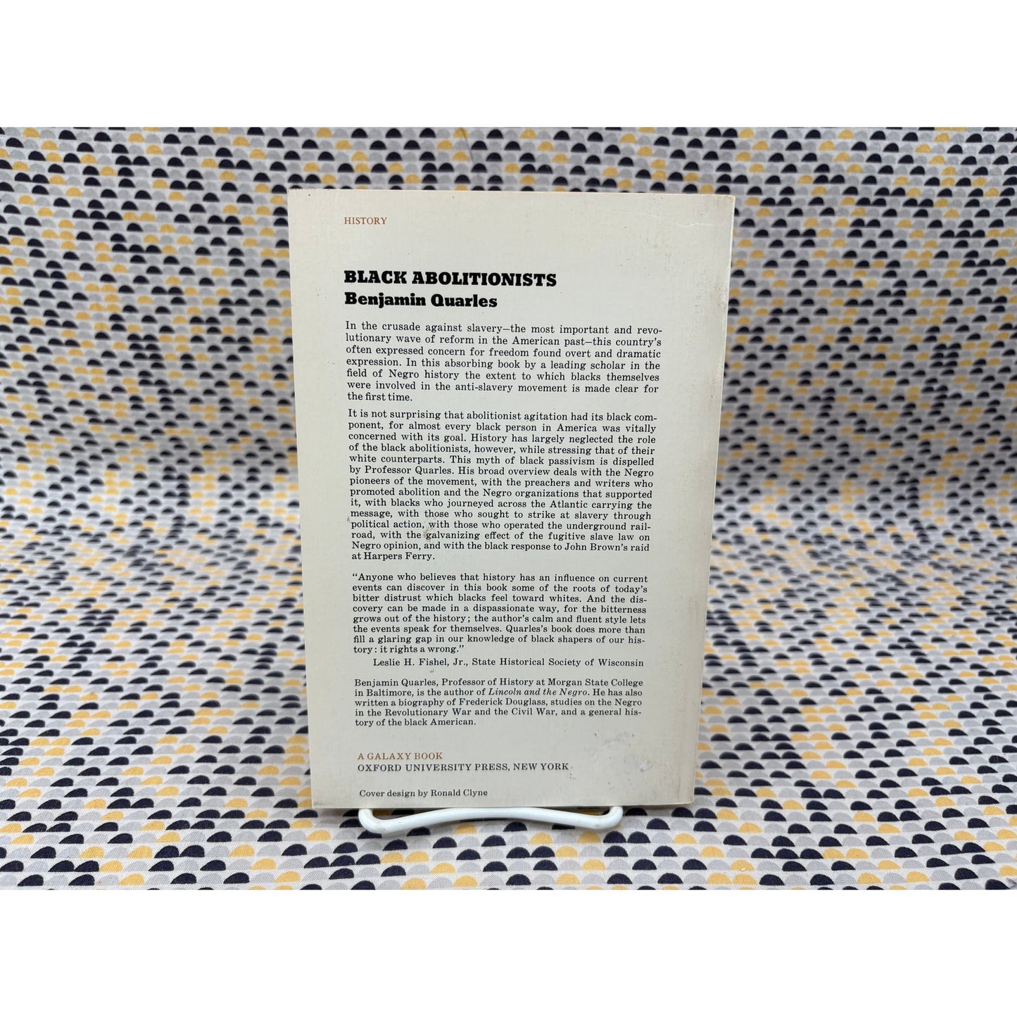 Black Abolitionists - Benjamin Quarles - Oxford - Paperback