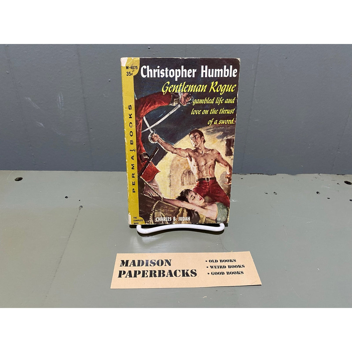 Christopher Humble - Charles B. Judah - Perma Books M-4075 - Vintage Paperbacks
