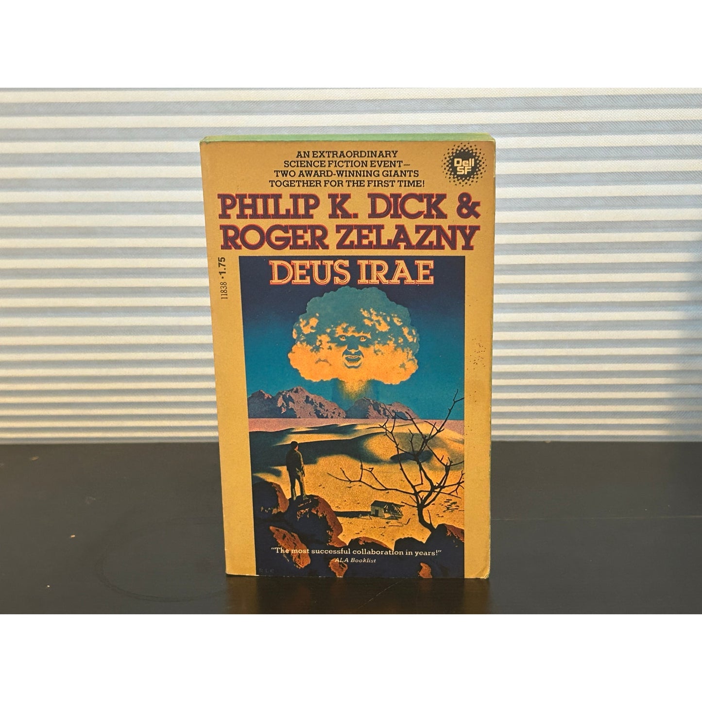 Deus Irae - Philip K. Dick & Roger Zelazny - Vintage Paperback Book - Dell Science Fiction Edition