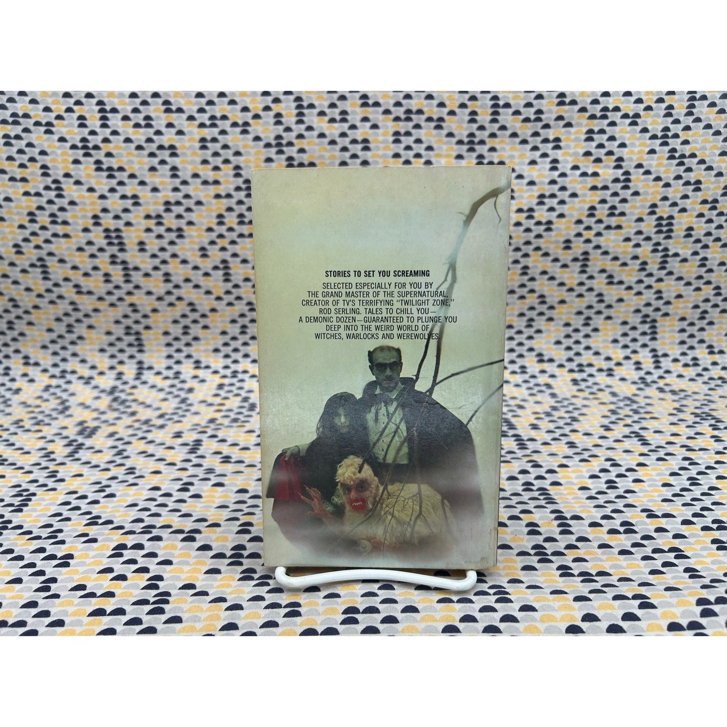 Rod Serling's Triple W - Witches, Warlocks & Werewolves - Vintage Paperback Book - Bantam Edition
