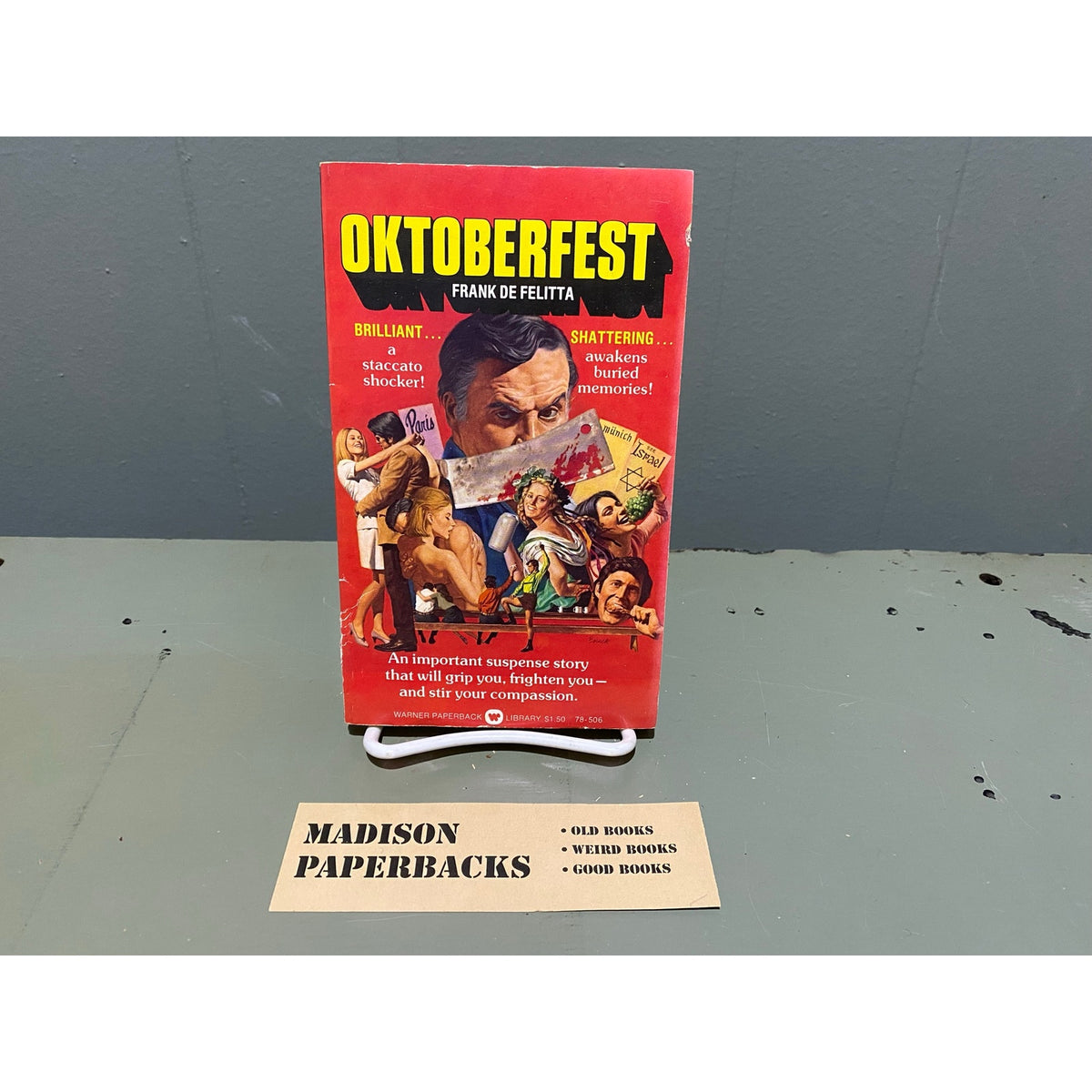 Oktoberfest - Frank De Felitta - Warner Paperback Library - Paperback
