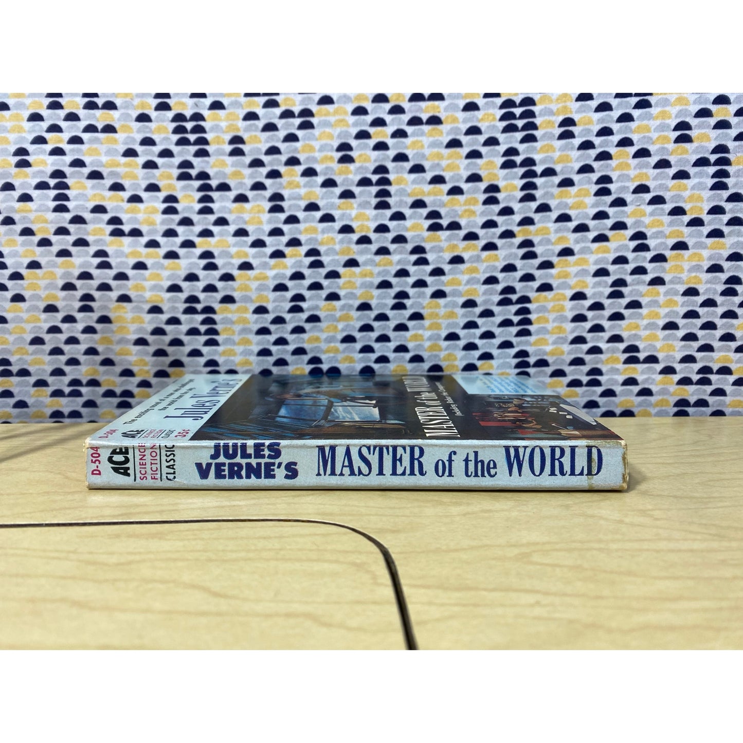 Master Of The World - Jules Verne - Vintage Paperback - ACE D-504