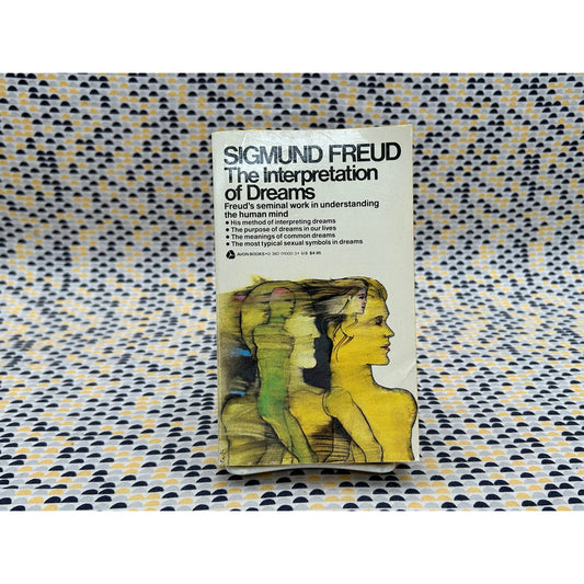 The Interpretation of Dreams - Sigmund Freud - Vintage Paperback Book - Avon