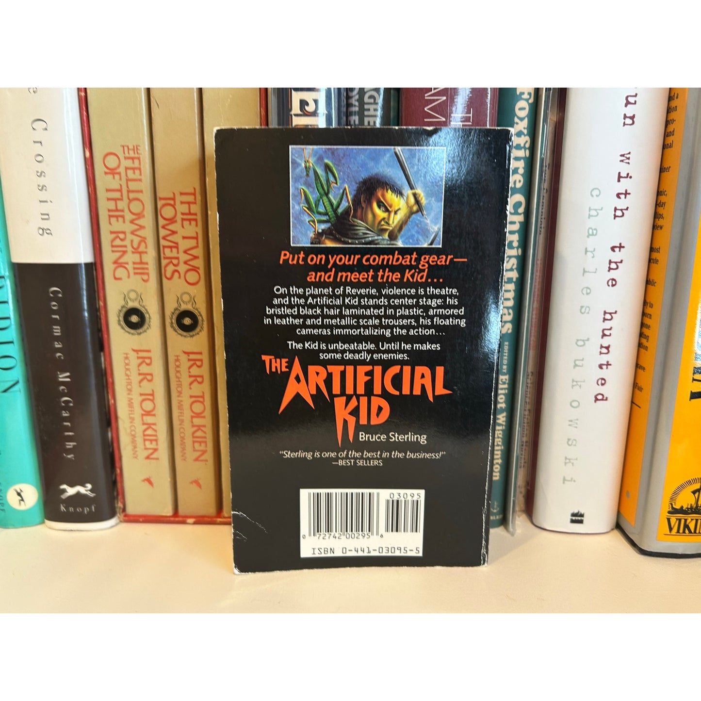 The Artificial Kid - Bruce Sterling - Vintage Paperback Book - Ace Books Edition