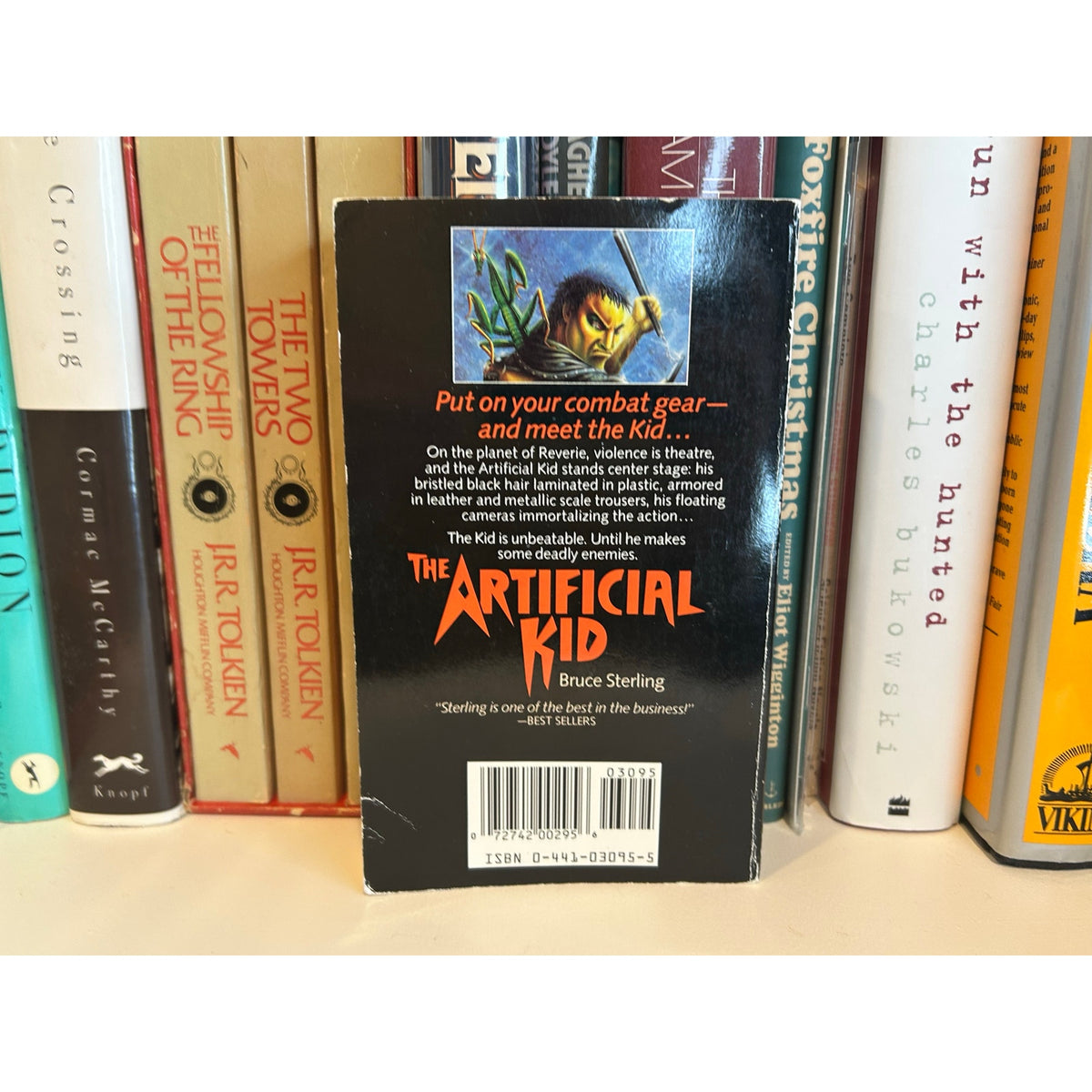 The Artificial Kid - Bruce Sterling - Vintage Paperback Book - Ace Books Edition