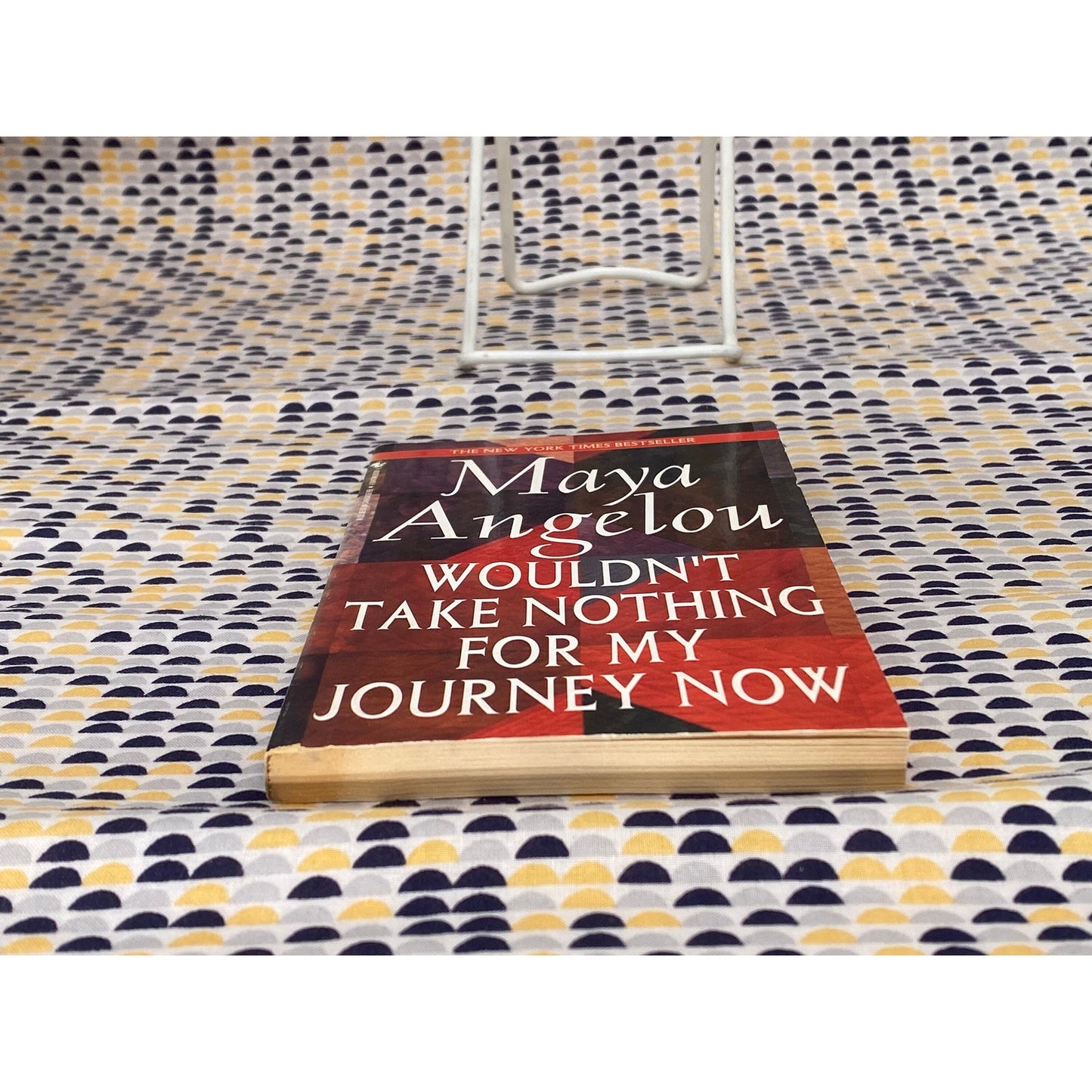 Wouldn't Take Nothing For My Journey Now - Maya Angelou - Vintage Paperback Book - Bantam Edition