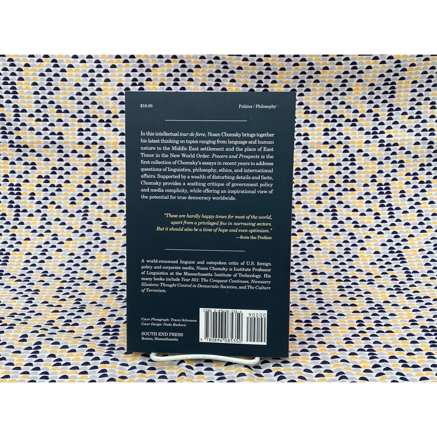 Noam Chomsky - Power and Prospects - Reflections on Human Nature & Social Order