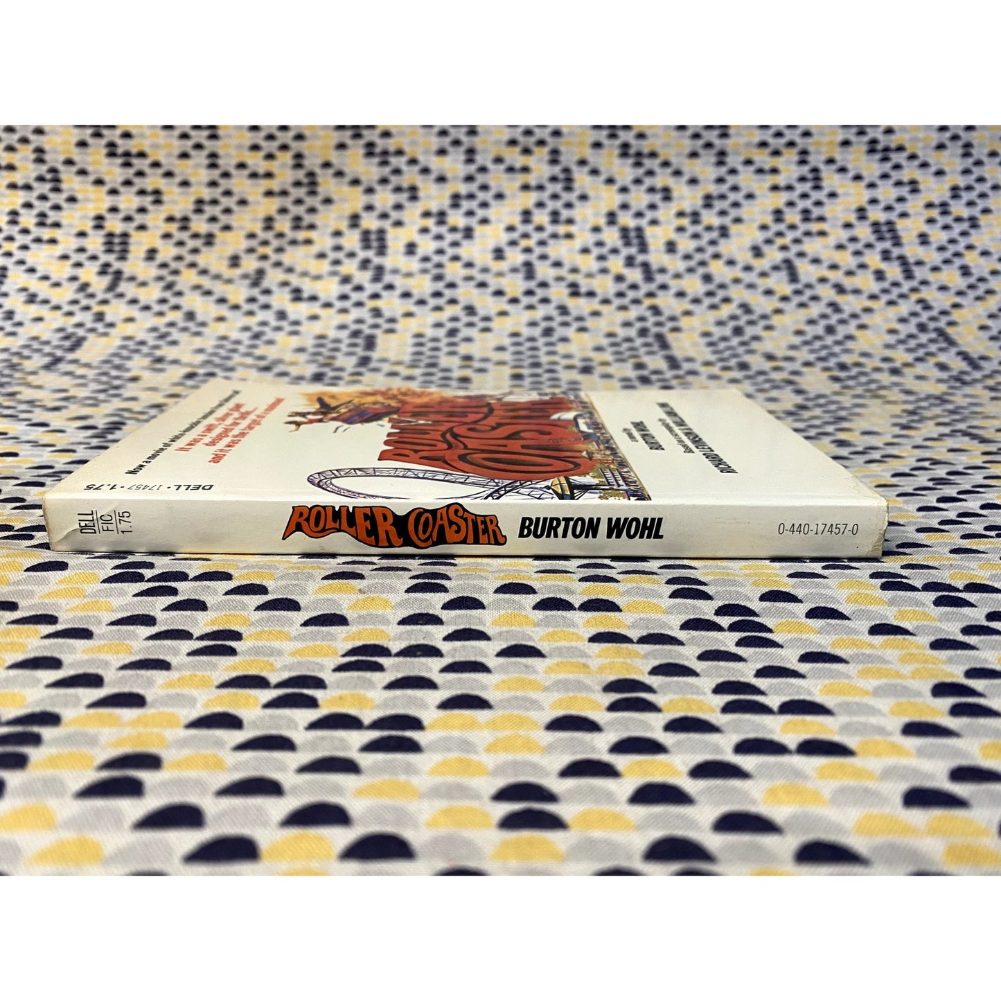 Roller Coaster - Burton Wohl - Dell - Paperback - Movie Novelization