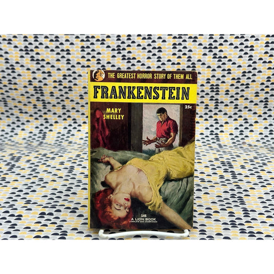 Frankenstein - Mary Shelley - Lion Books 146 - Vintage Paperbacks