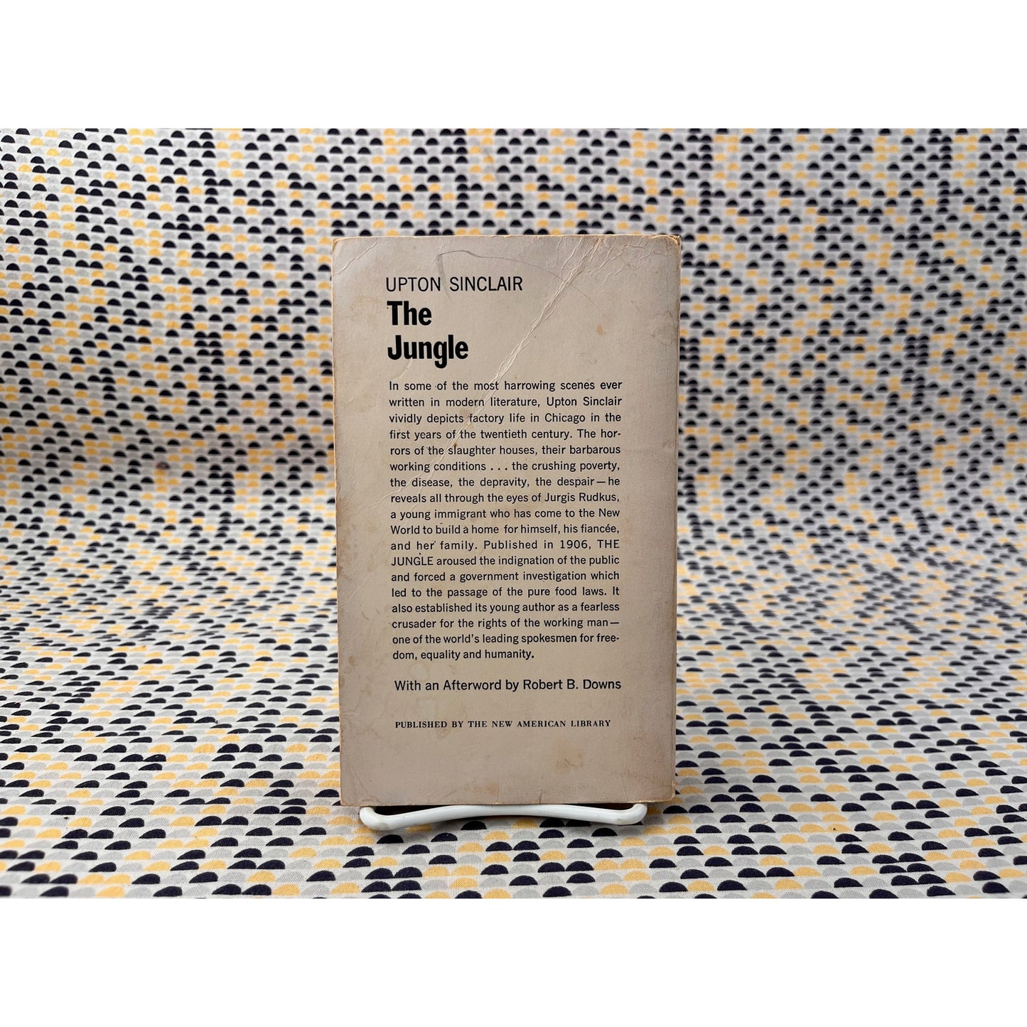 The Jungle - Upton Sinclair - Vintage Paperback Book - Signet Edition