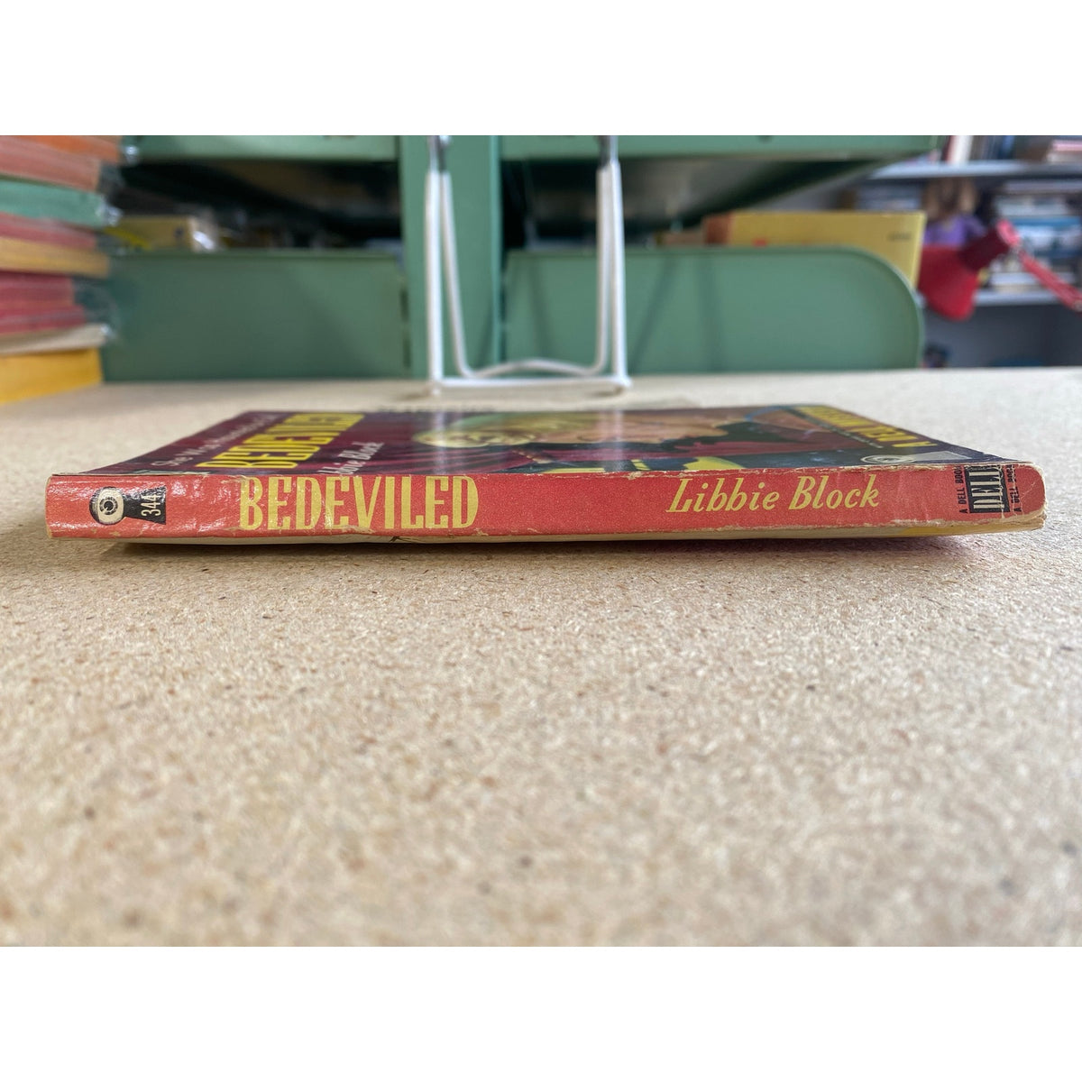 Bedeviled - Libbie Block - Dell Mystery 344 - Mapback - Vintage Paperbacks