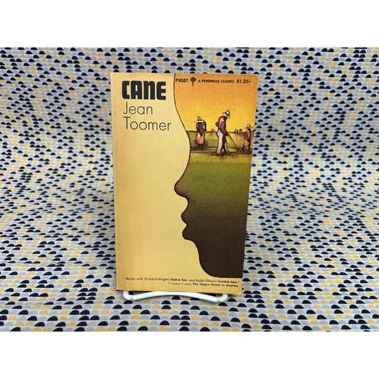 Cane - Jean Paul Toomer - Vintage Paperback Book- Perennial/Harper & Row Edition