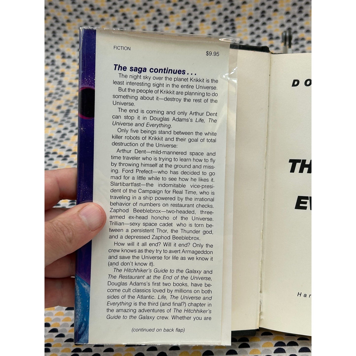 Life, the Universe and Everything - Douglas Adams - Harmony Books