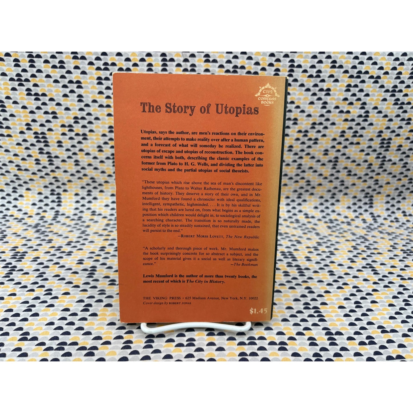 The Story Of Utopias - Lewis Mumford - Compass - Paperback