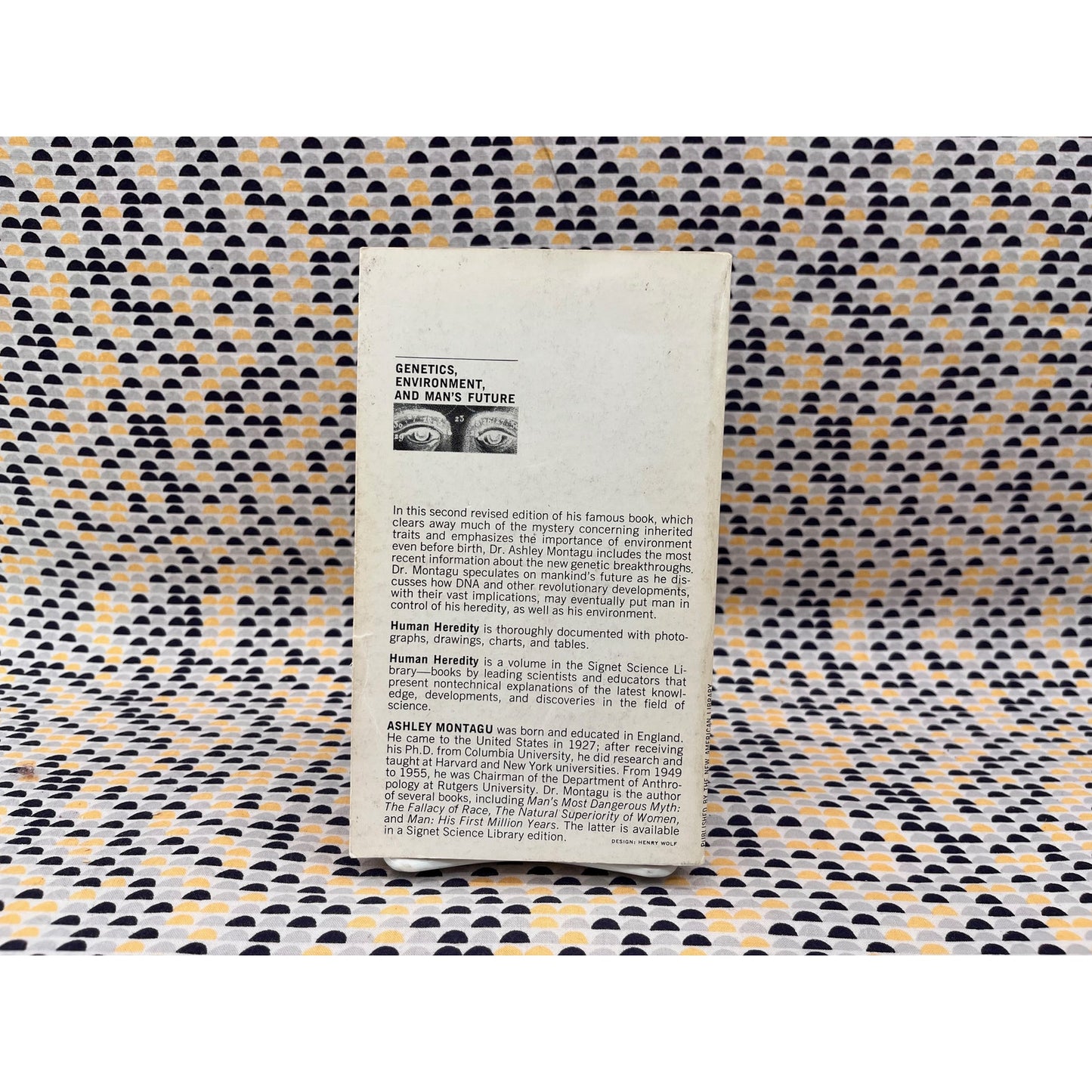 Human Heredity - Ashley Montagu - Signet Books - Paperback