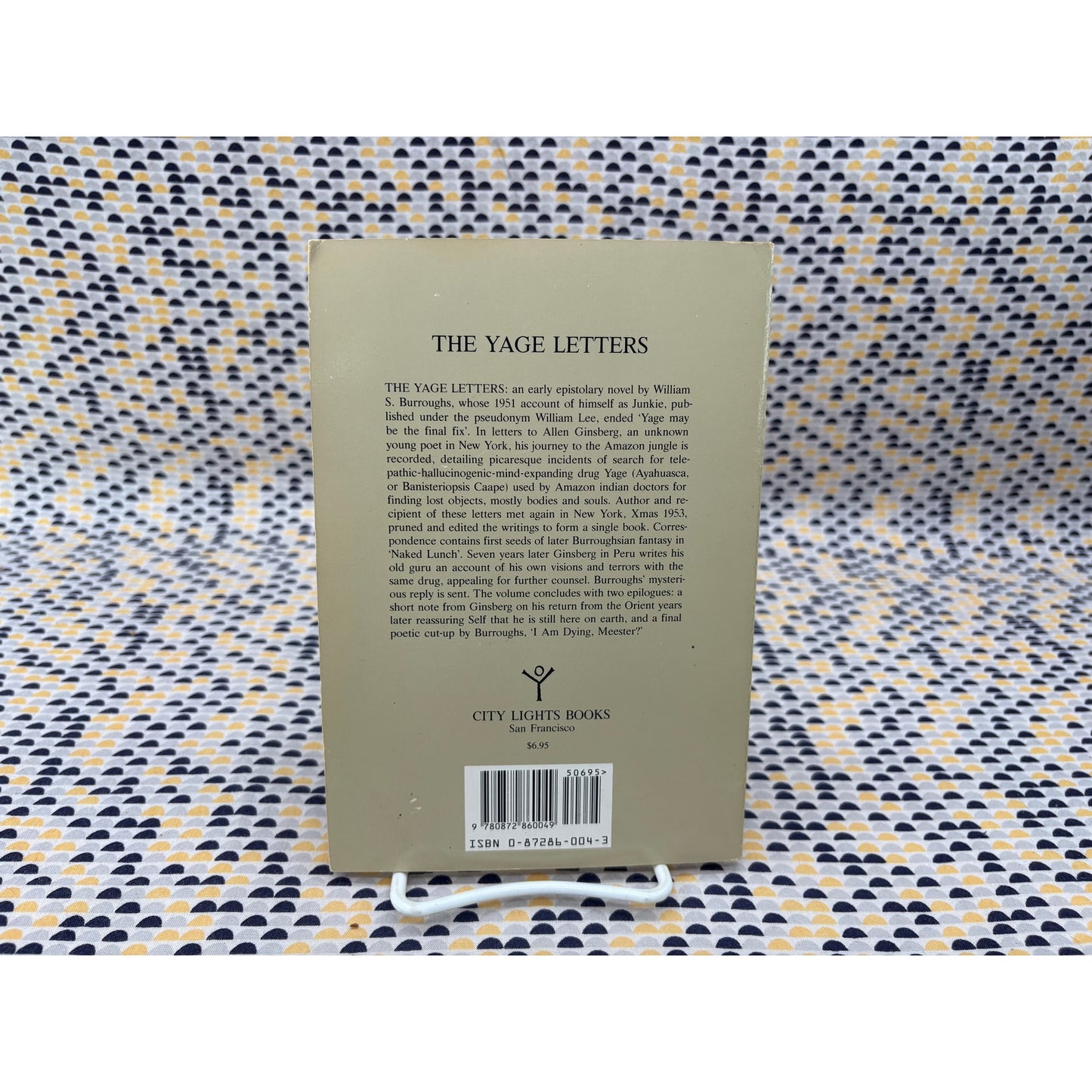 The Yage Letters - William S Burroughs - Allen Ginsberg - City Lights - Paperback