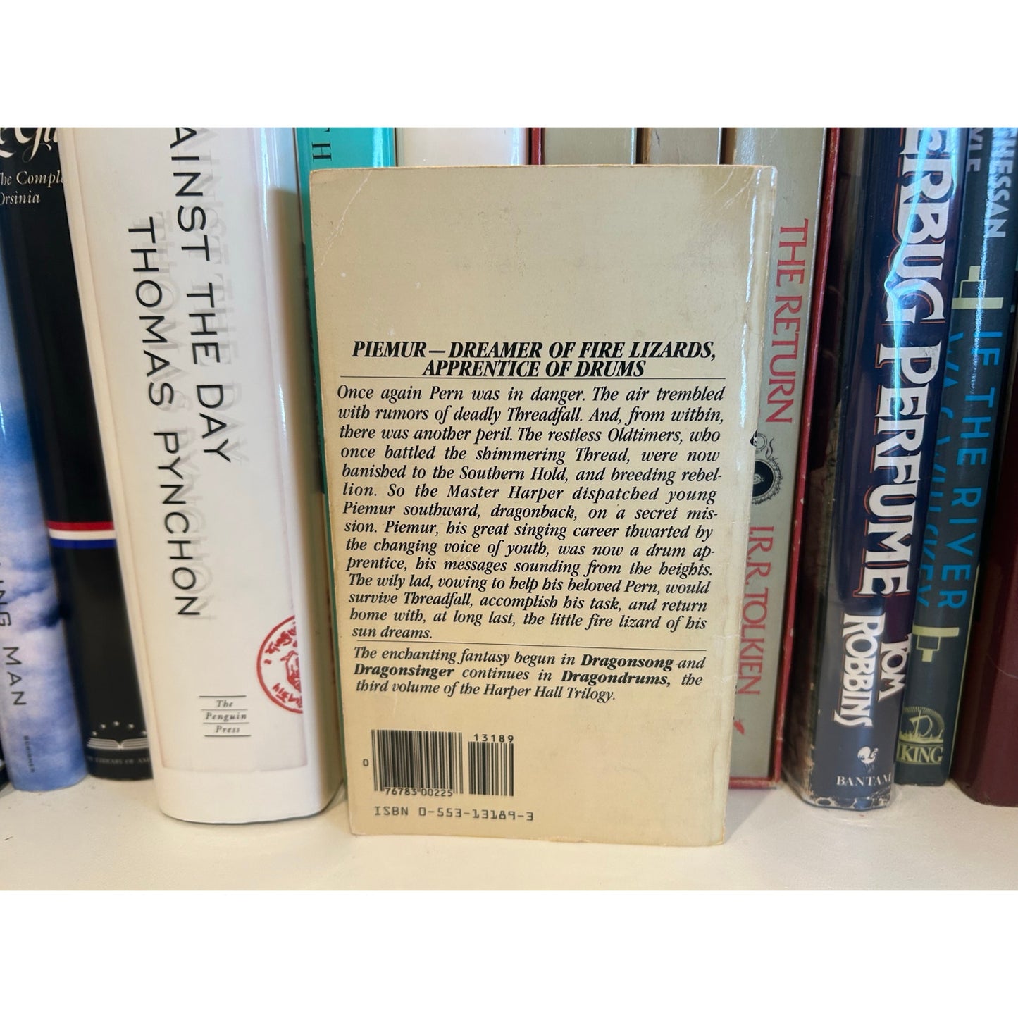 Dragondrums - Anne McCaffrey - Vintage Paperback Book - Bantam Edition