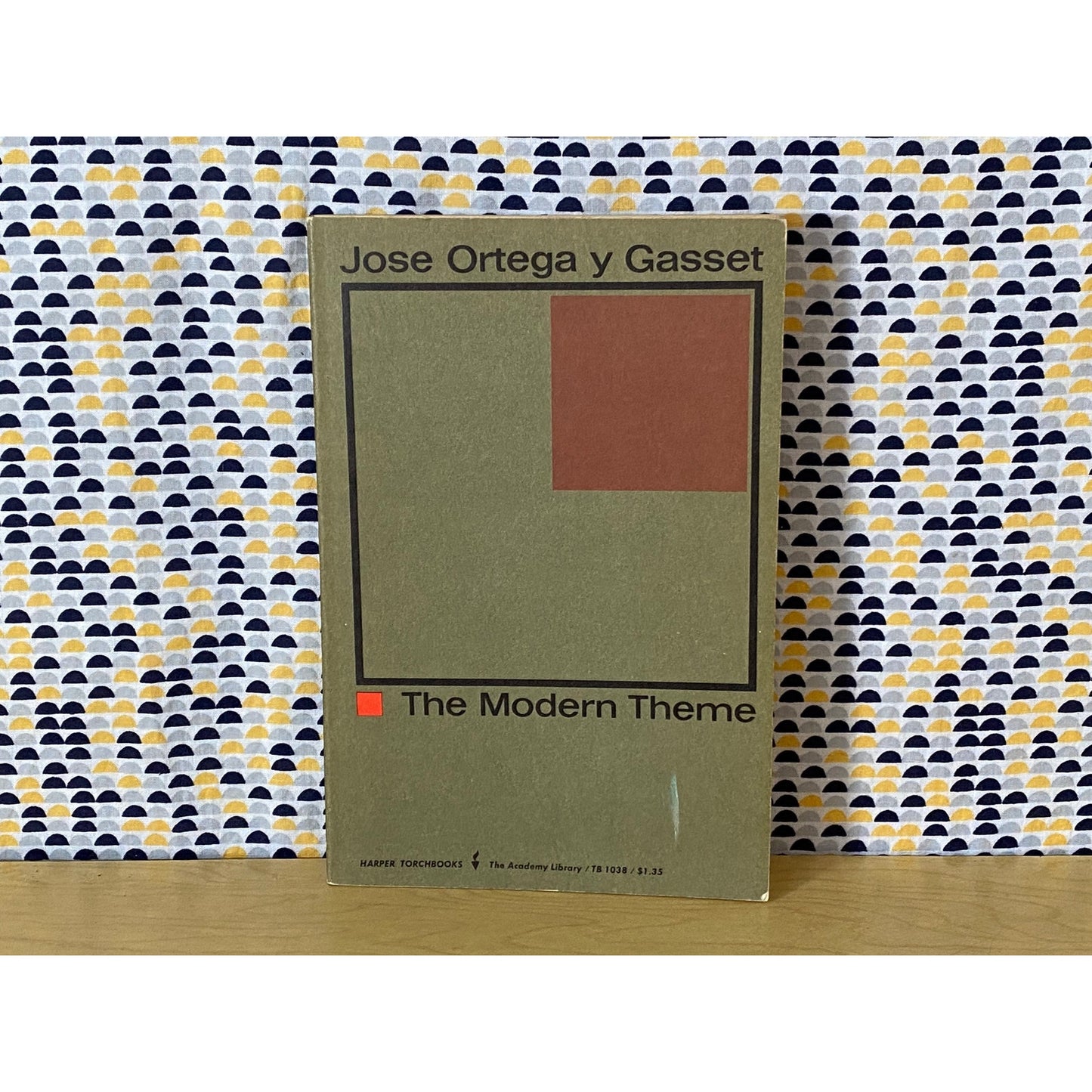 The Modern Theme - Jose Ortega y Gasset - Paperback - 1961 Torchbook Edition