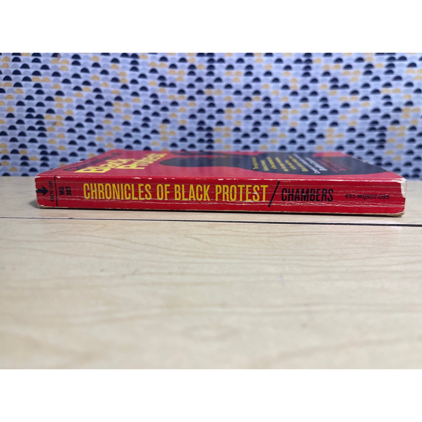 Chronicles of Black Protest - Bradford Chambers - Mentor Books - Paperback