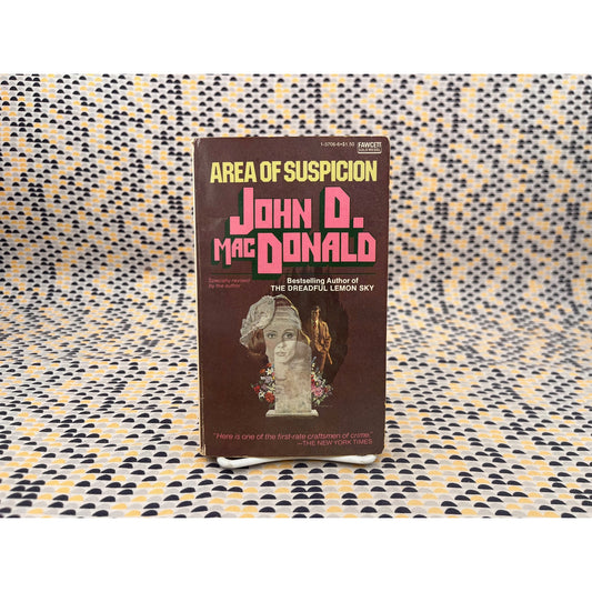 Area of Suspicion - John D. MacDonald - Fawcett Gold Medal - Paperback