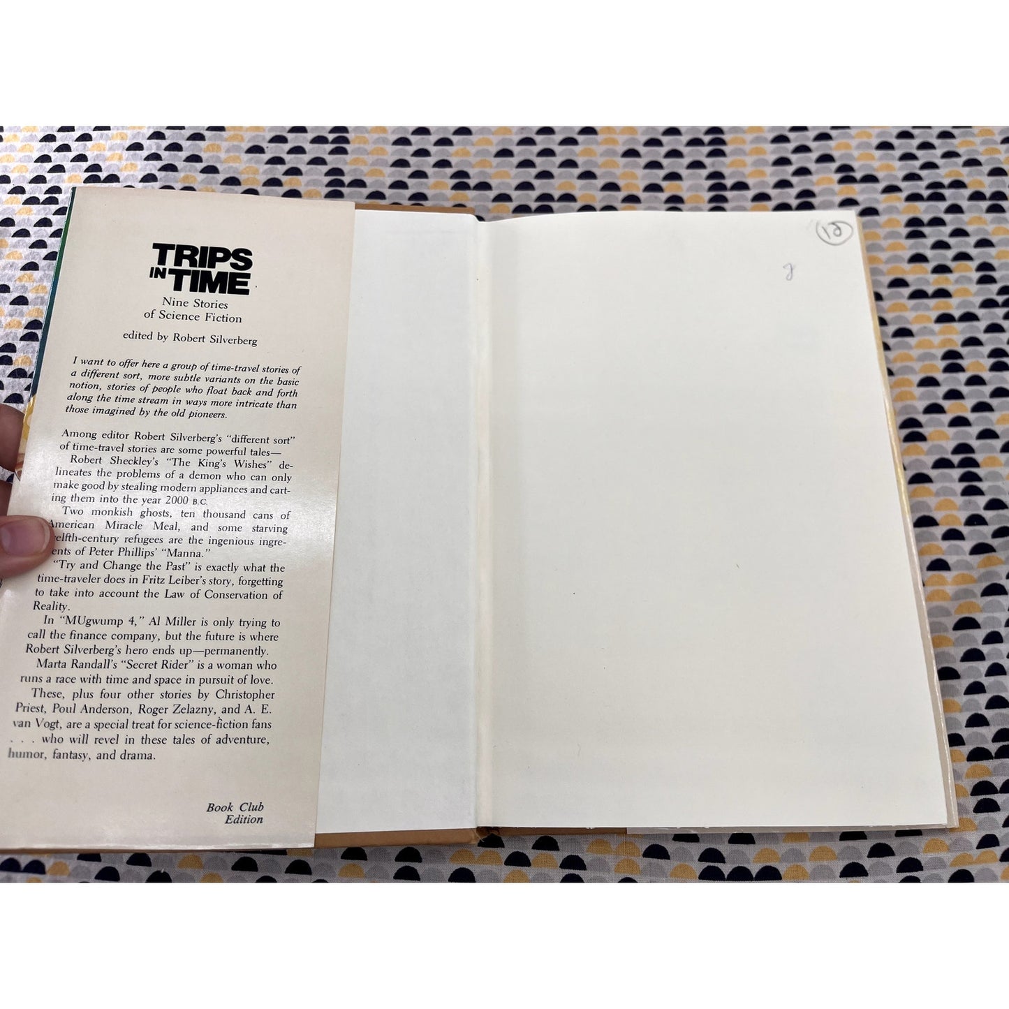 Trips in Time - Ed. Robert Silverberg - Nelson Books - Hardcover