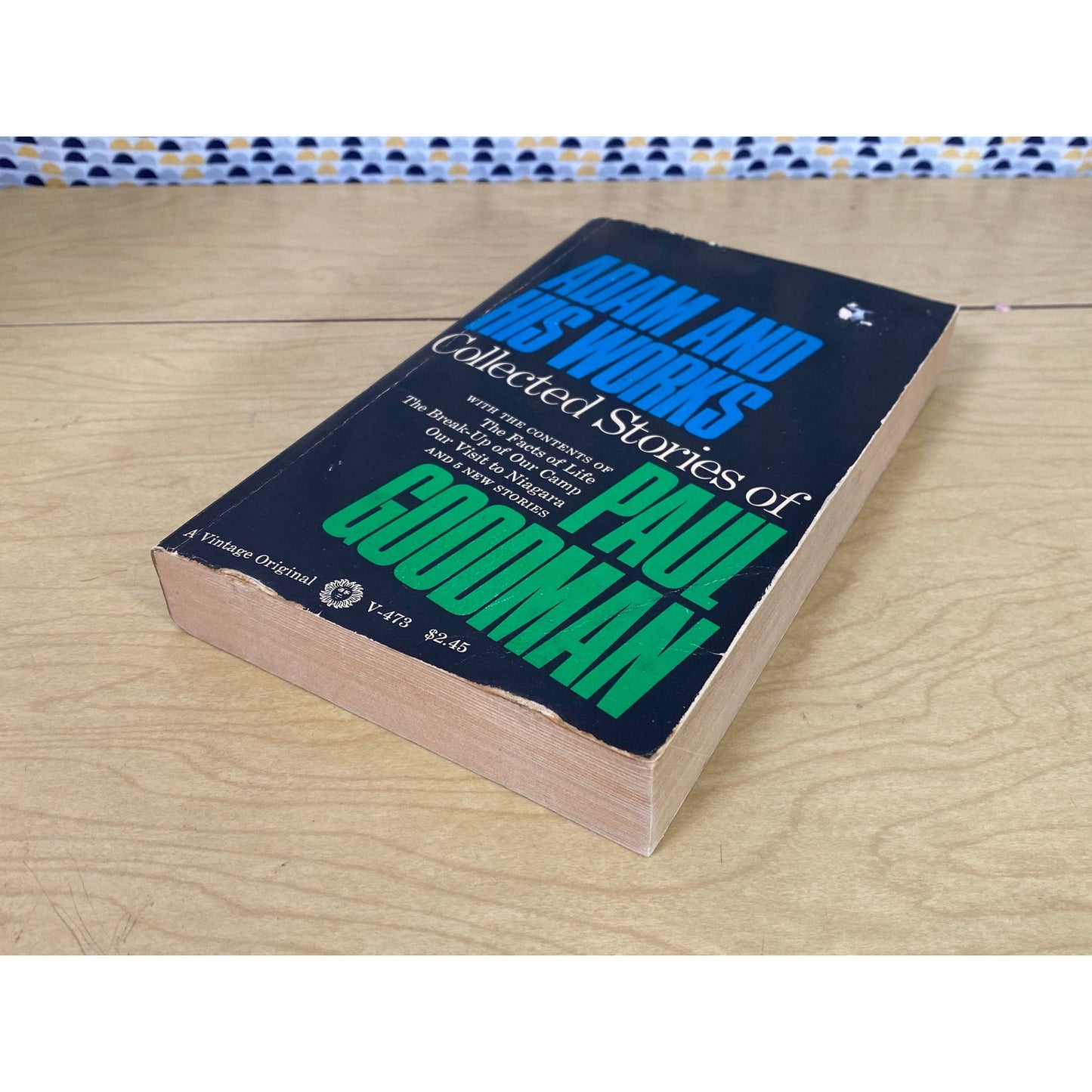 Adam and His Works - Collected Stories - Paul Goodman - Vintage Paperback Book