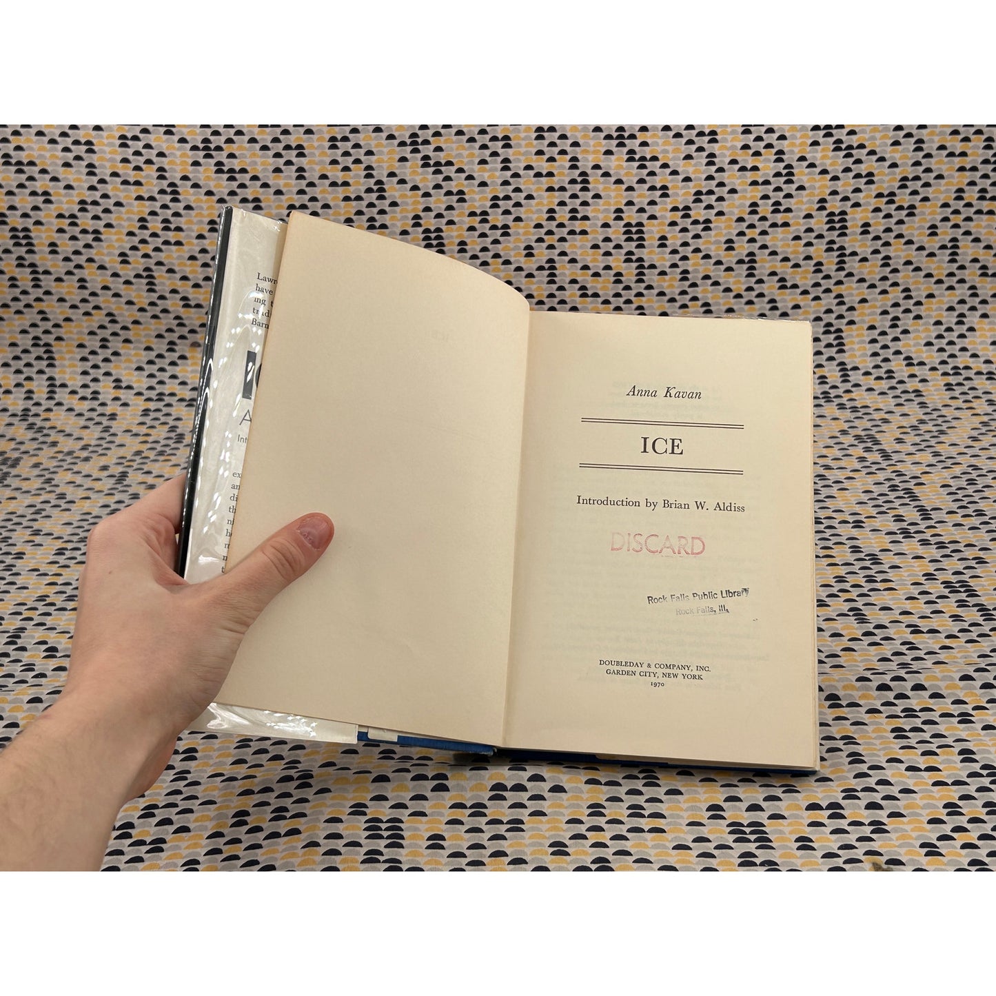 Ice - Anna Kavan - Doubleday - 1st Edition - Ex Library Copy