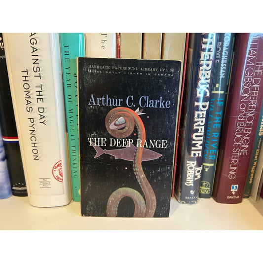 The Deep Range - Arthur C. Clarke - Vintage Paperback - Harbrace