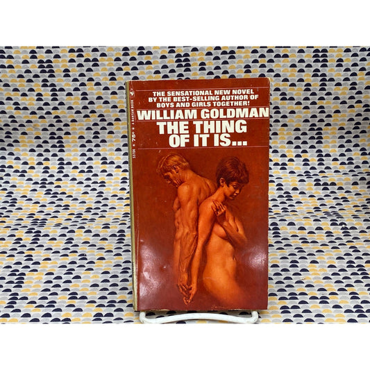 The Thing Of It Is... - William Goldman - Vintage Paperback Book- Bantam Edition