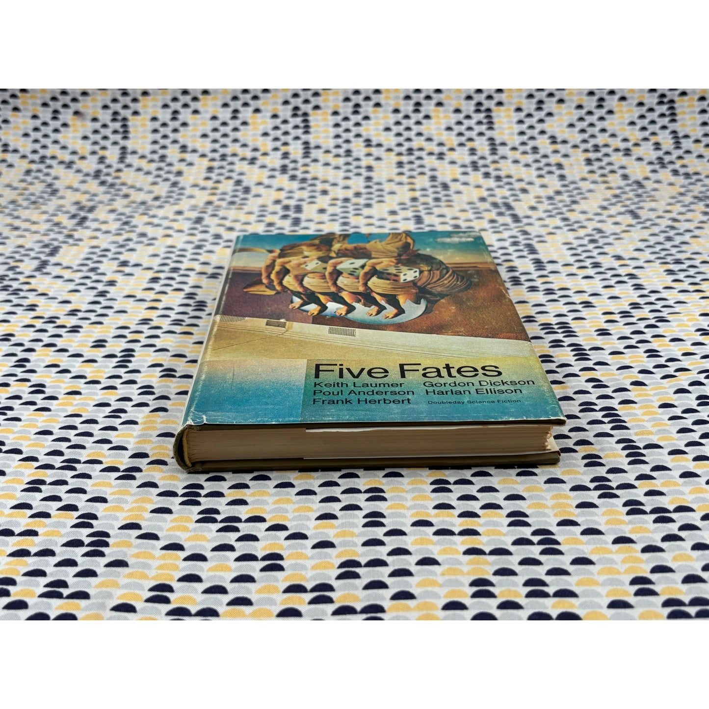 Five Fates - Laumer, Dickson, Anderson, Ellison, Herbert - Doubleday Science Fiction - Hardcover