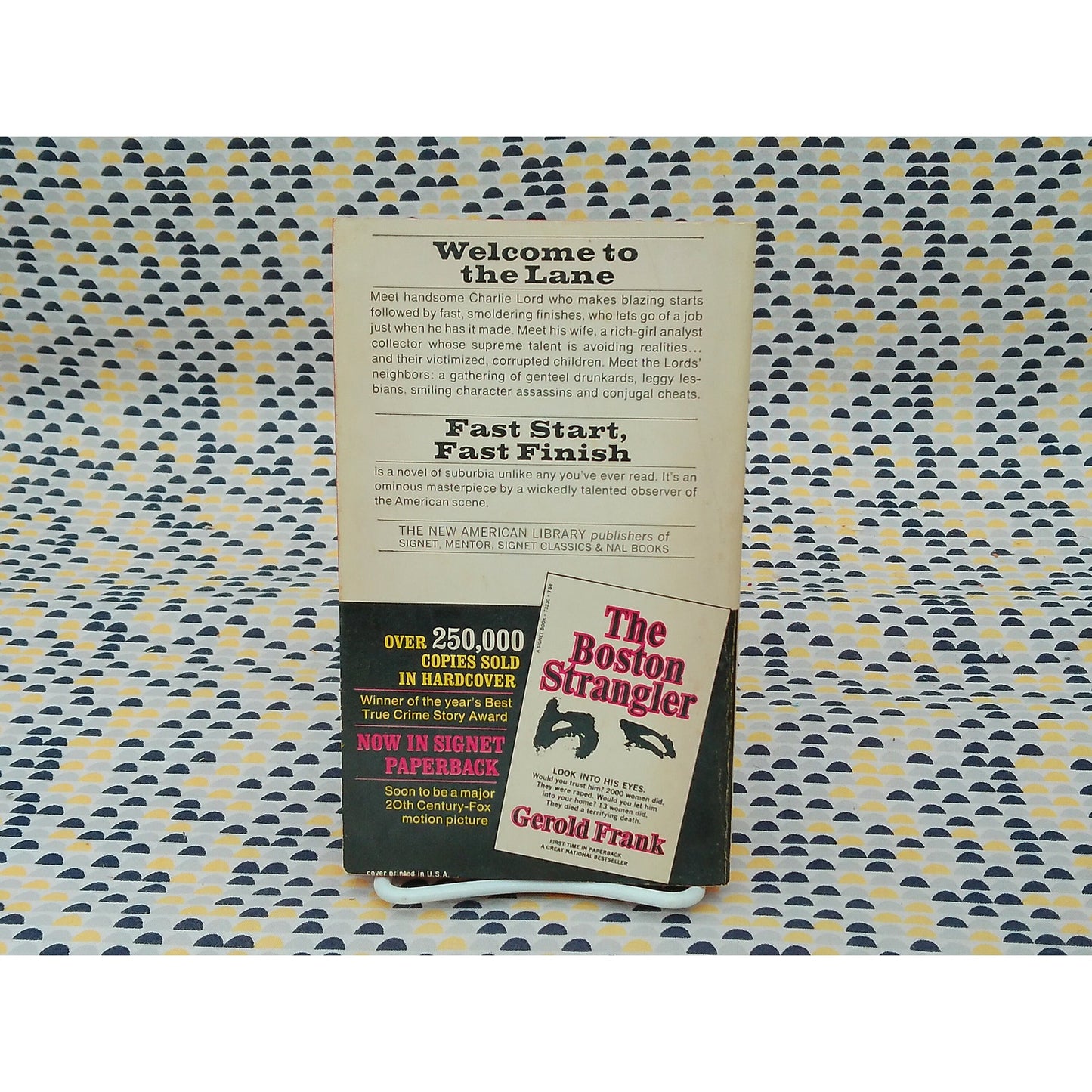 Fast Start, Fast Finish - Stephen Birmingham -Vintage Paperback - Signet Edition
