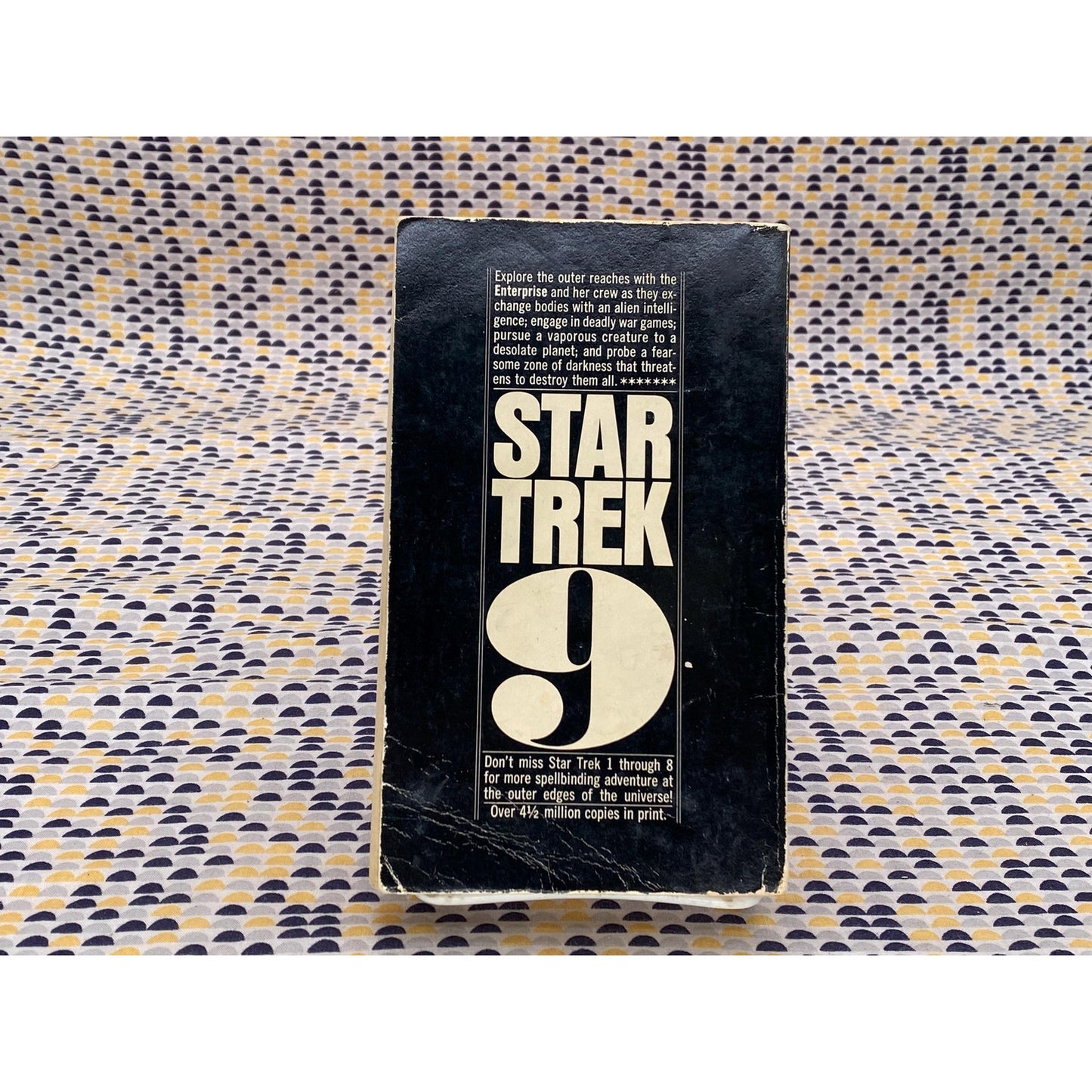 Star Trek 9 - Television series novelization James Blish - Vintage Paperback Book - Bantam Edition