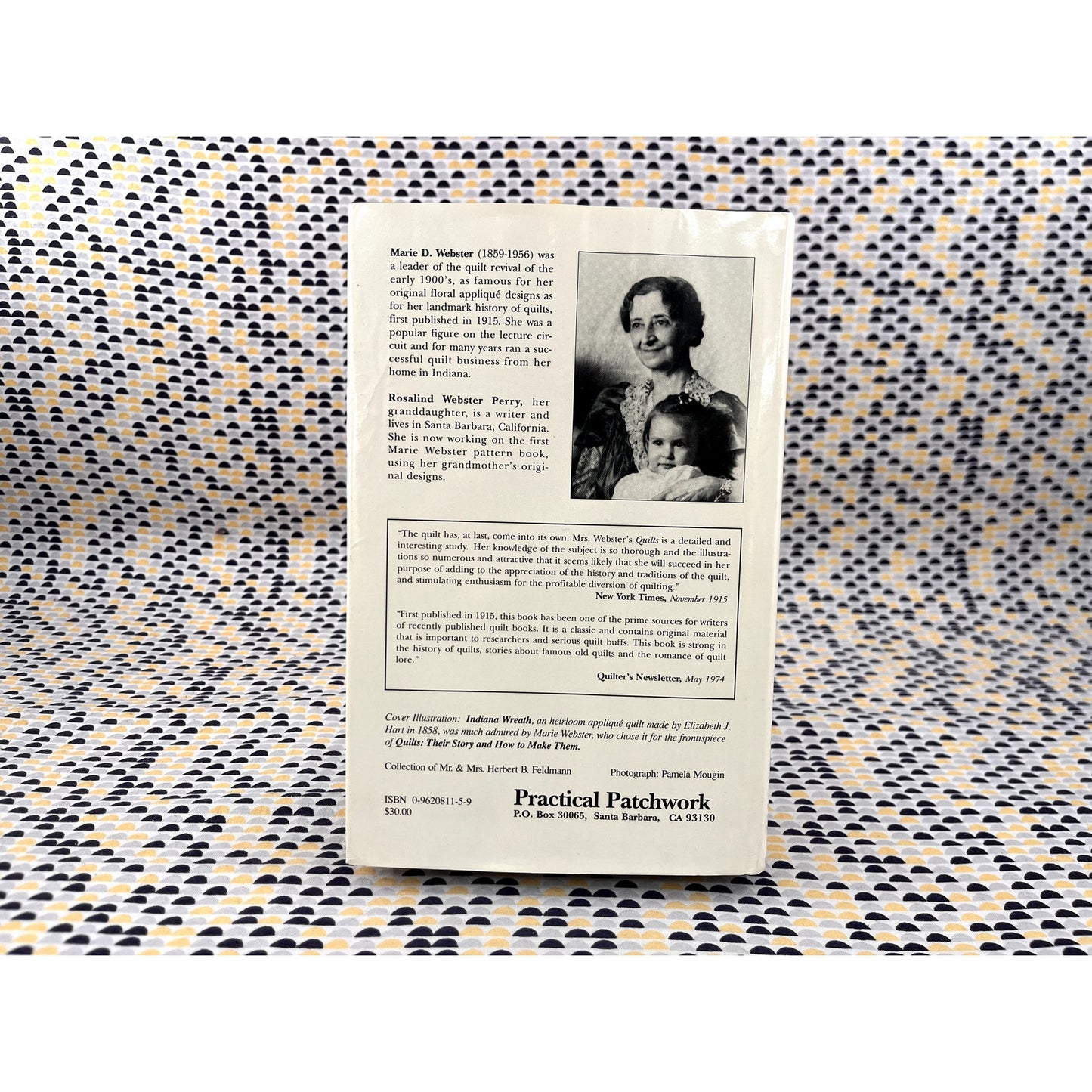 Quilts: Their Story And How To Make Them - Marie D. Webster - Practical Patchwork - Hardcover