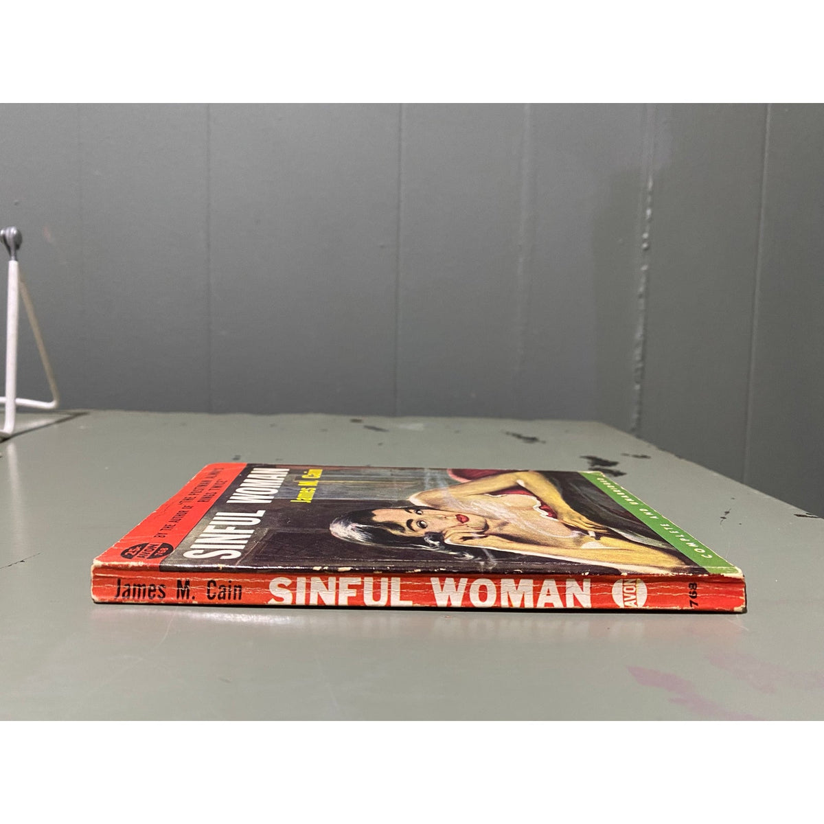 Sinful Woman - James M. Cain - Avon 768 - Sleaze - Vintage Paperbacks