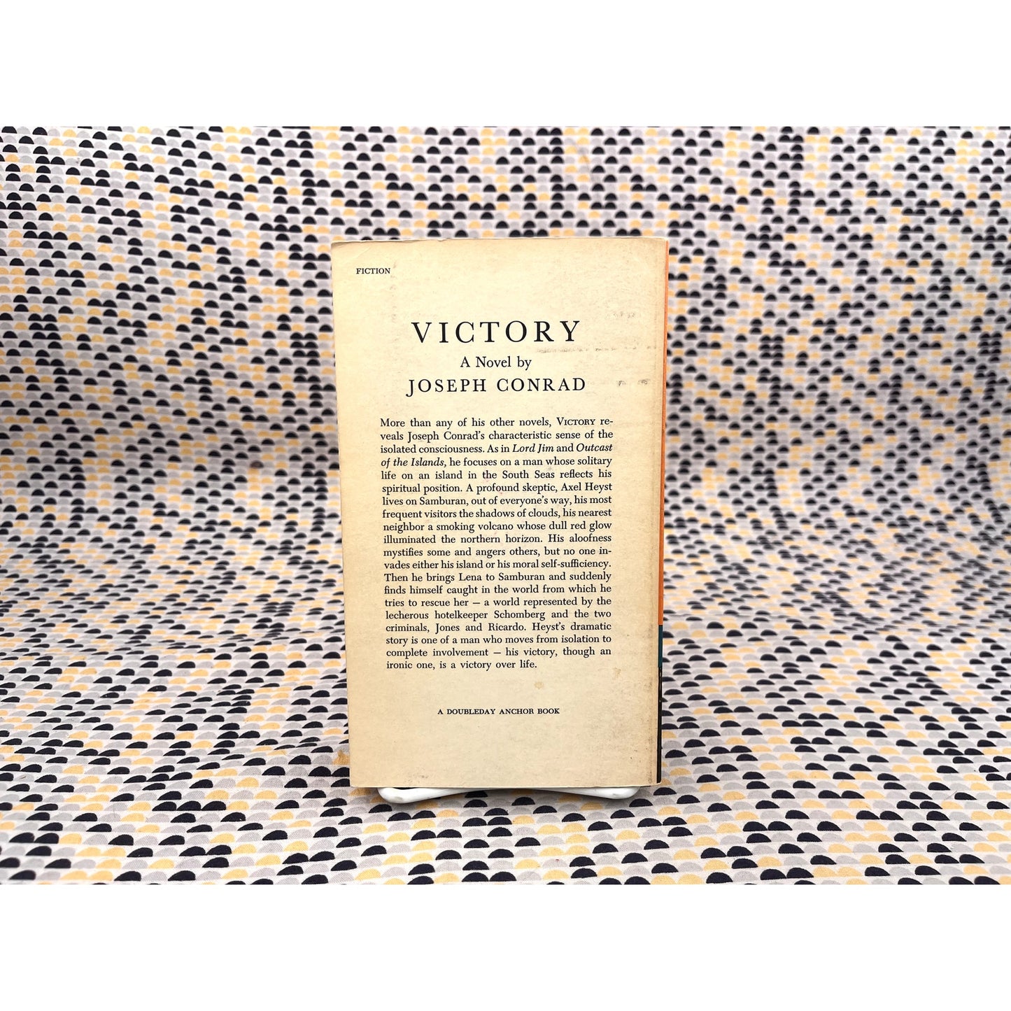 Victory - Joseph Conrad - Edward Gorey Cover Art - Anchor Doubleday Edition