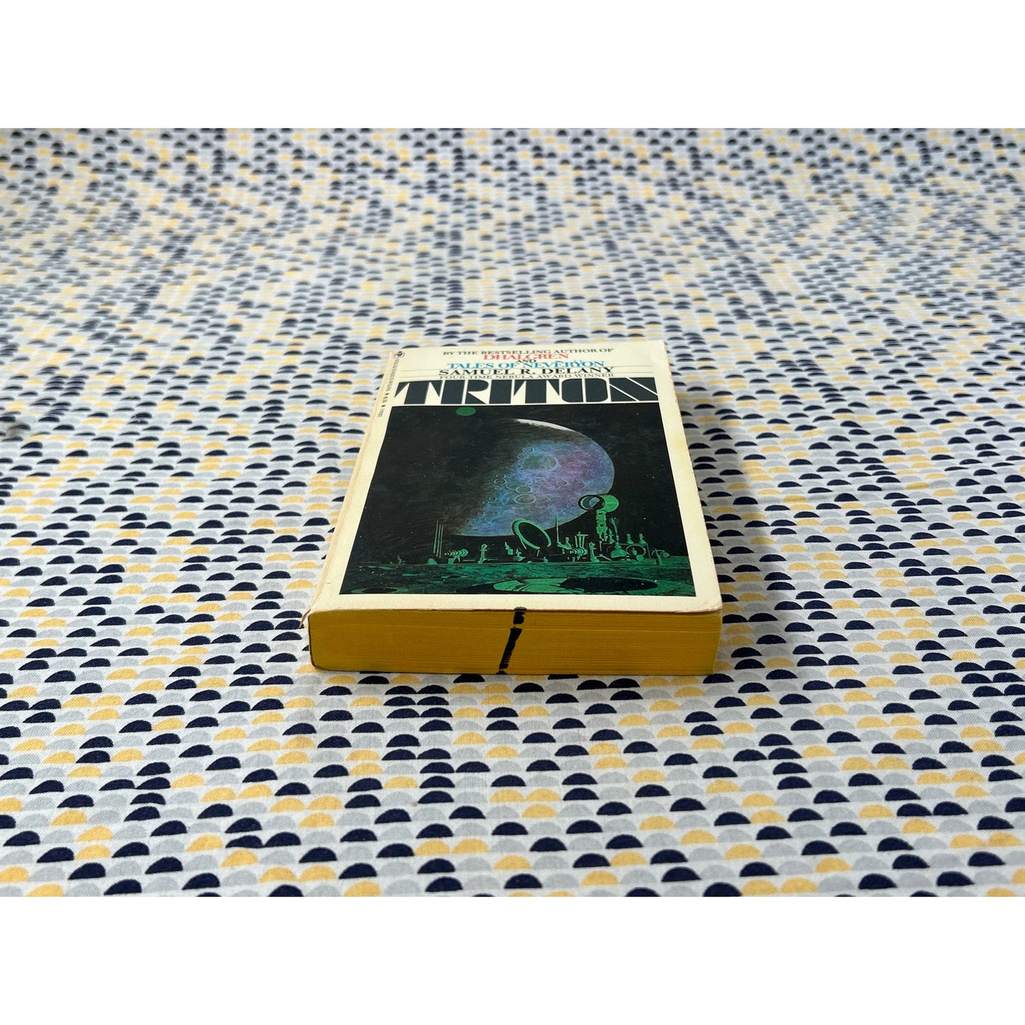 Triton - Samuel R. Delany - Vintage Paperback Book - Bantam Science Fiction Edition